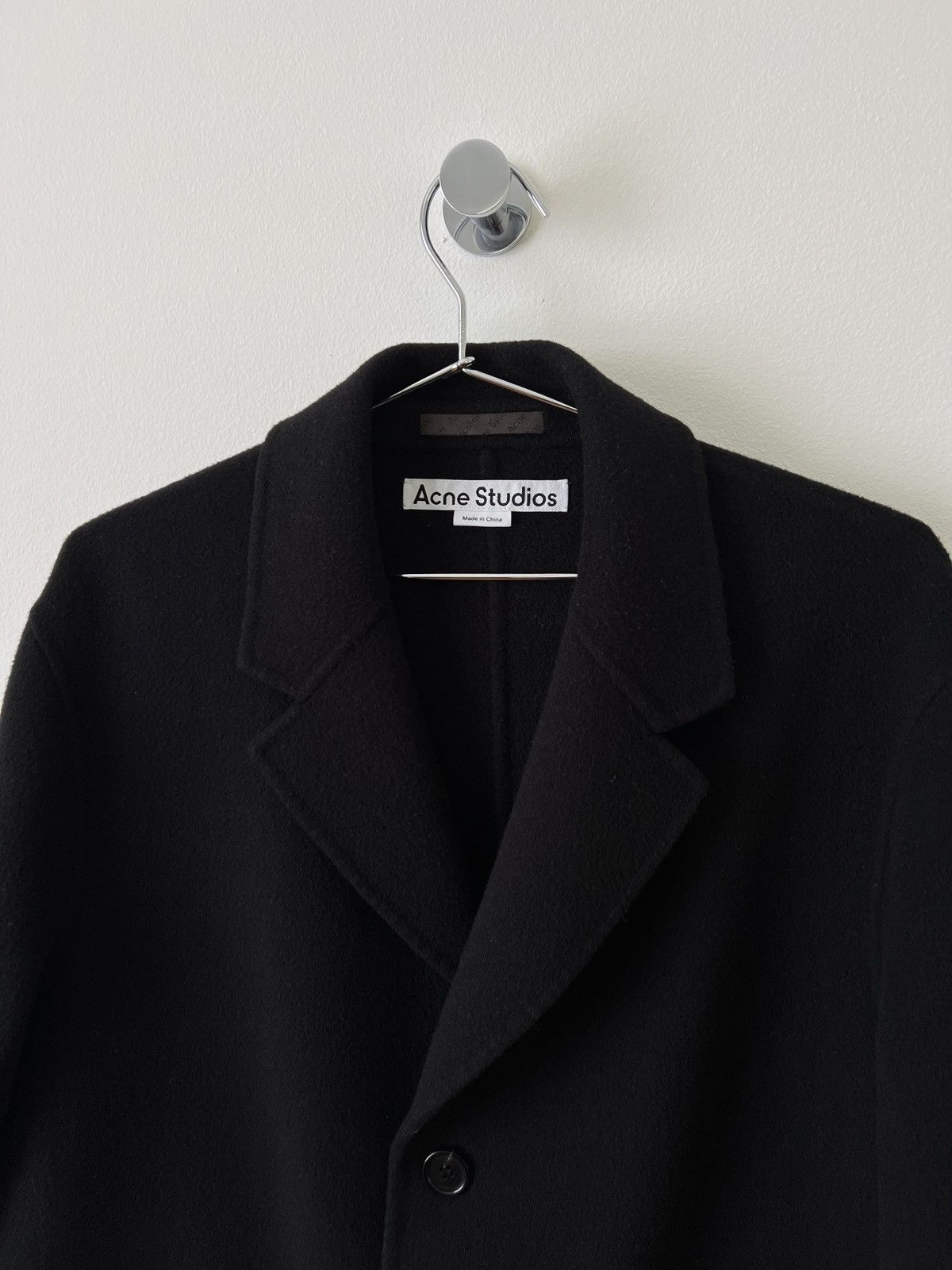 Acne Studios Single Breasted Long Wool Coat Size US M / EU 48-50 / 2 - 4 Thumbnail