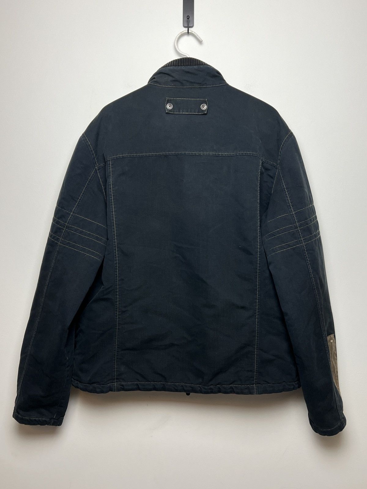 Giorgio Armani armani y2k archive solid work jacket Size US L / EU 52-54 / 3 - 10 Thumbnail