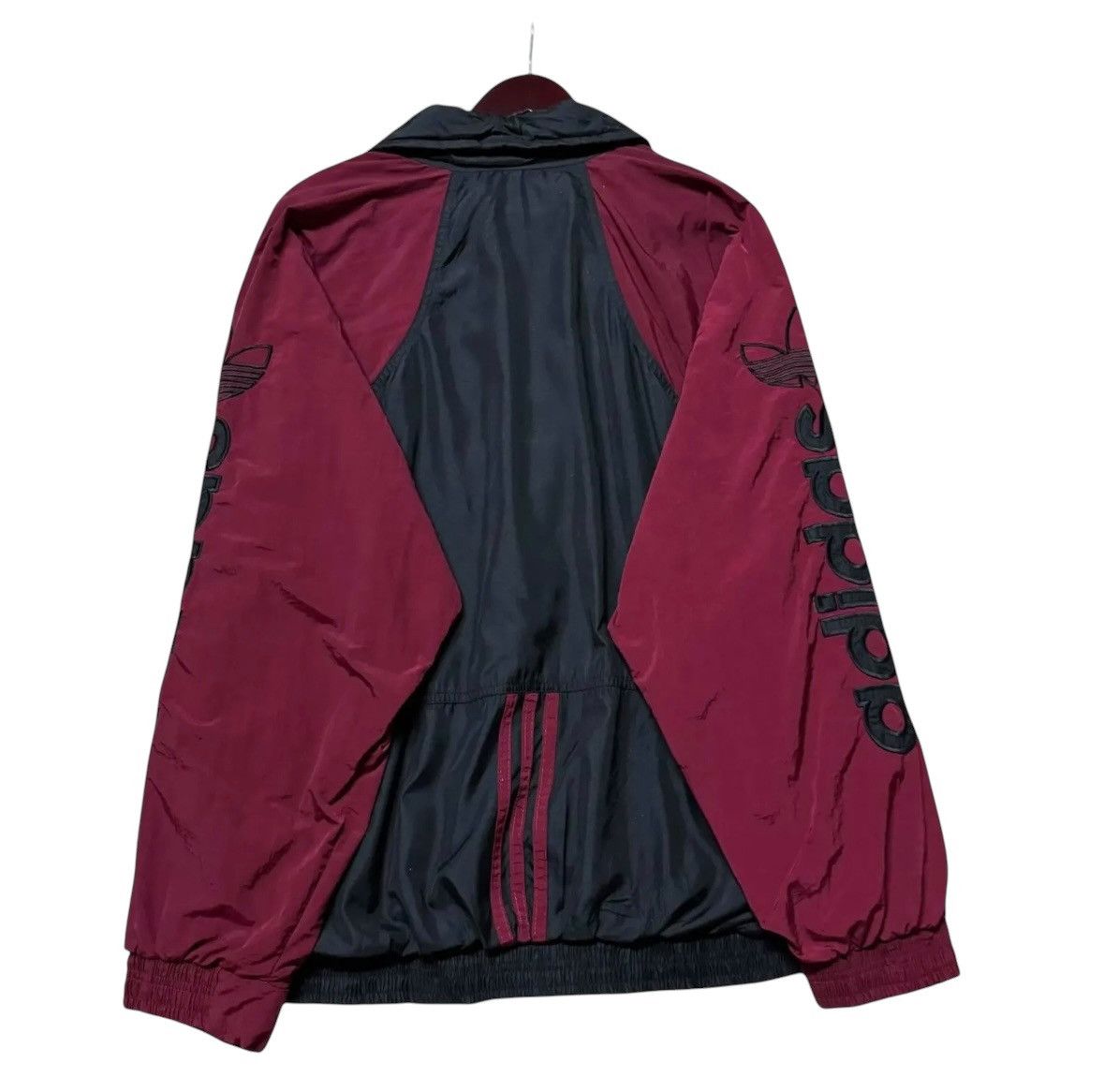 Adidas × Vintage 90s Vintage Adidas Equipment Winbreaker Size US XXL / EU 58 / 5 - 5 Thumbnail