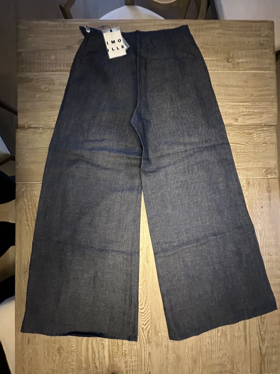 Simon Miller Simon Miller Wide Leg Denim Pants - NWT Size 2 Size 26" / US 2 / IT 38 - 3 Thumbnail
