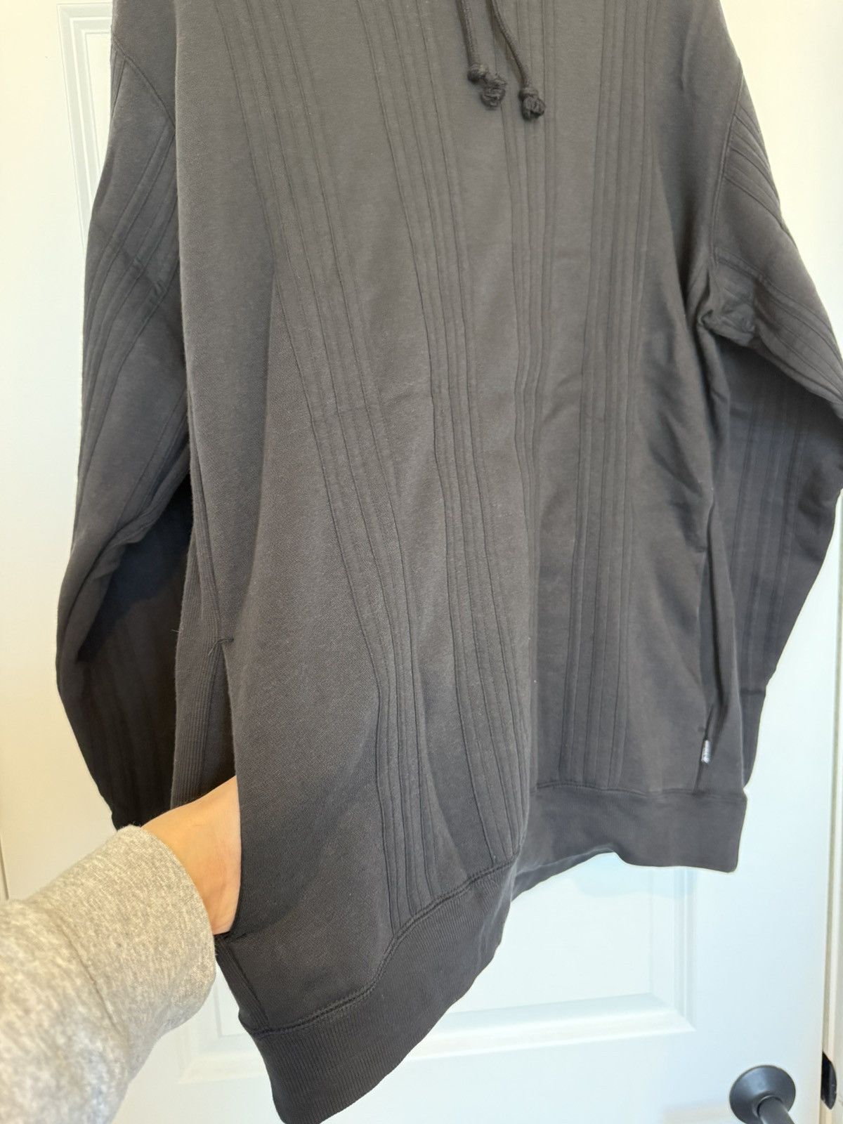 Adidas Striped Hoodie Size US L / EU 52-54 / 3 - 3 Thumbnail