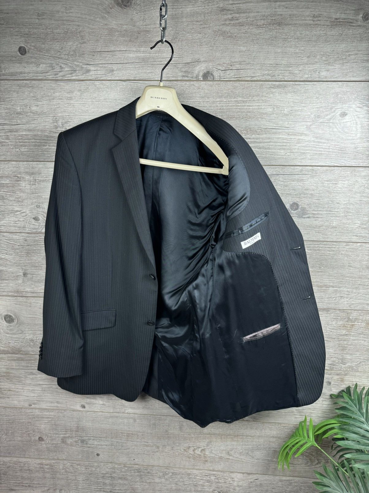 Balmain × Vintage Balmain Paris Costume Luxury Vintage Size M Size 34R - 21 Thumbnail