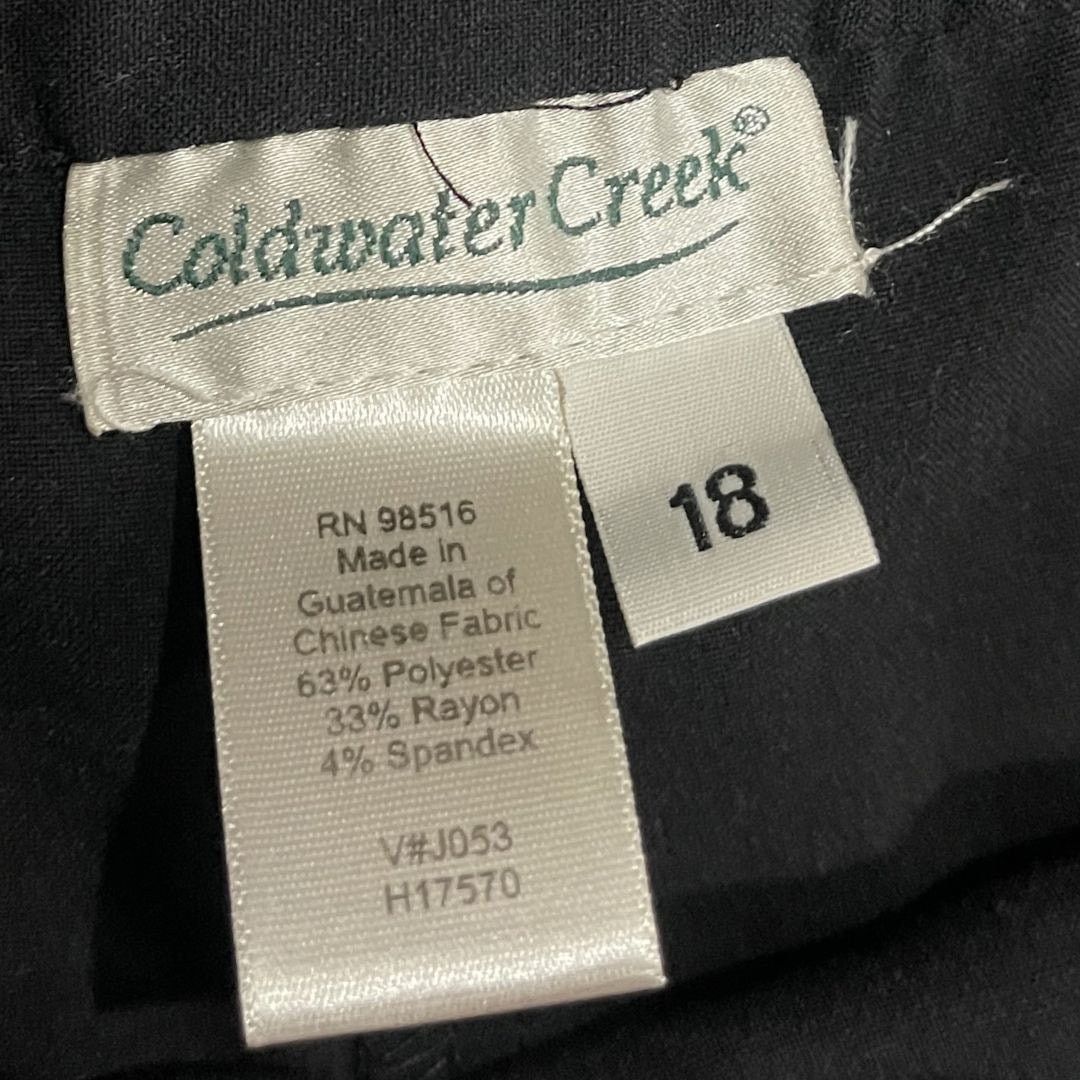 Coldwater Creek Women Trousers Slacks Pants Plus 18 Career Office Minimalist Size 40" / US 18 - 4 Thumbnail