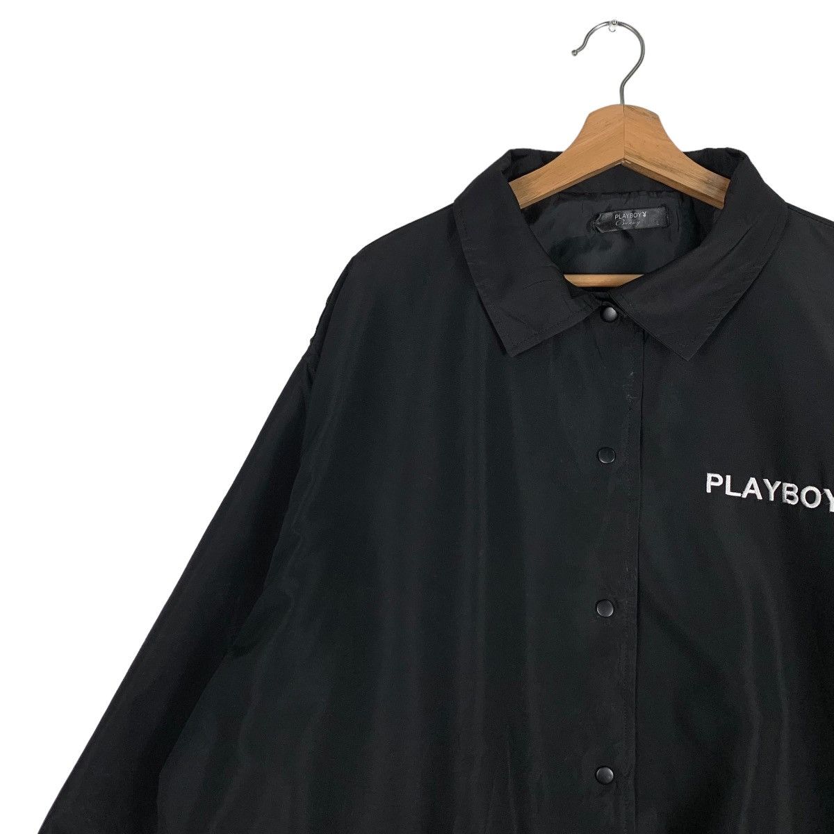 Playboy PLAYBOY Bunny Boxy Coach Jacket #0898-C40 Size US L / EU 52-54 / 3 - 6 Thumbnail