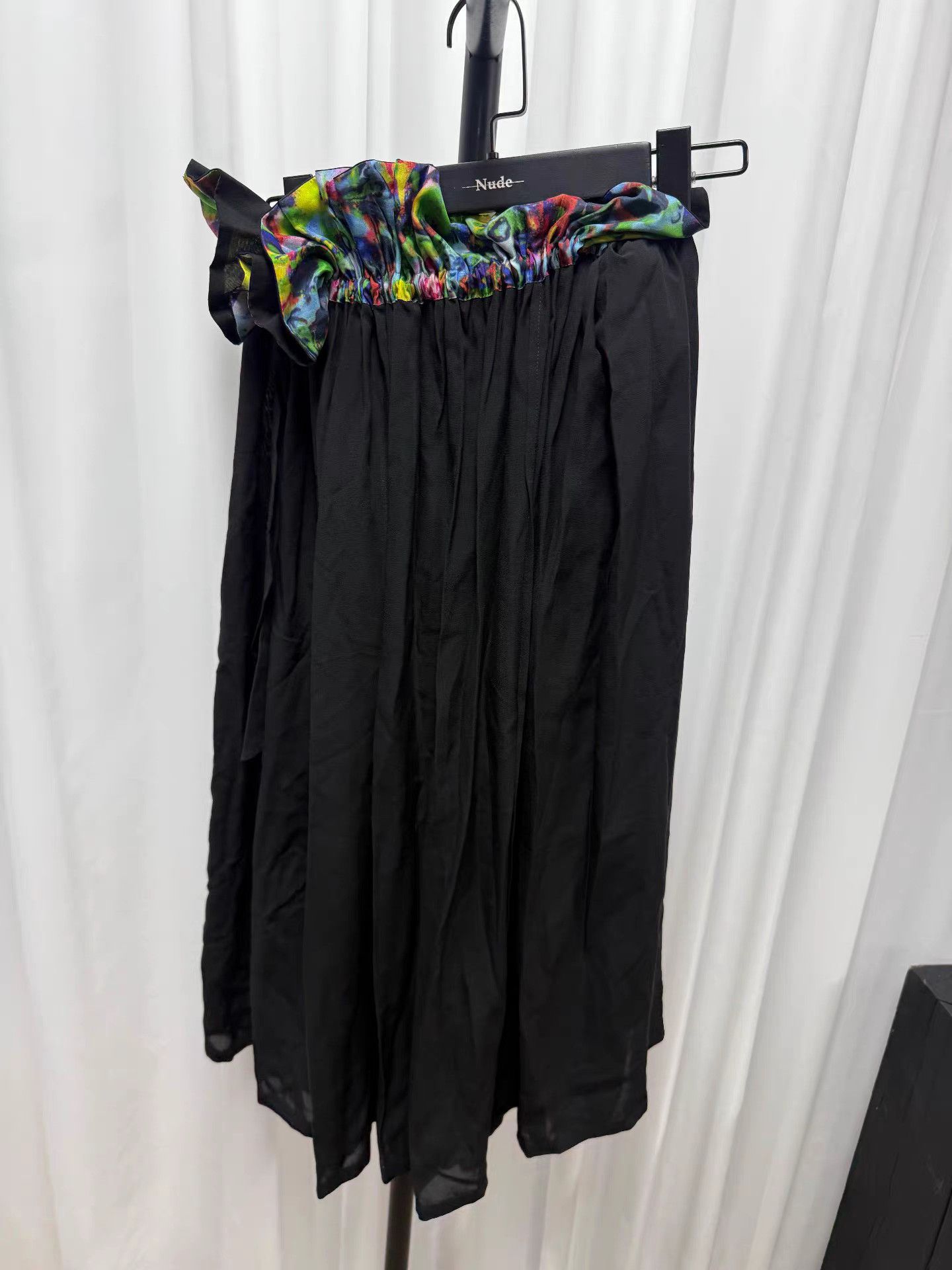 Yohji Yamamoto yohji yamamoto Silk Colorful Sheer Apron K20 Size 32" / US 10 / IT 46 - 1 Thumbnail