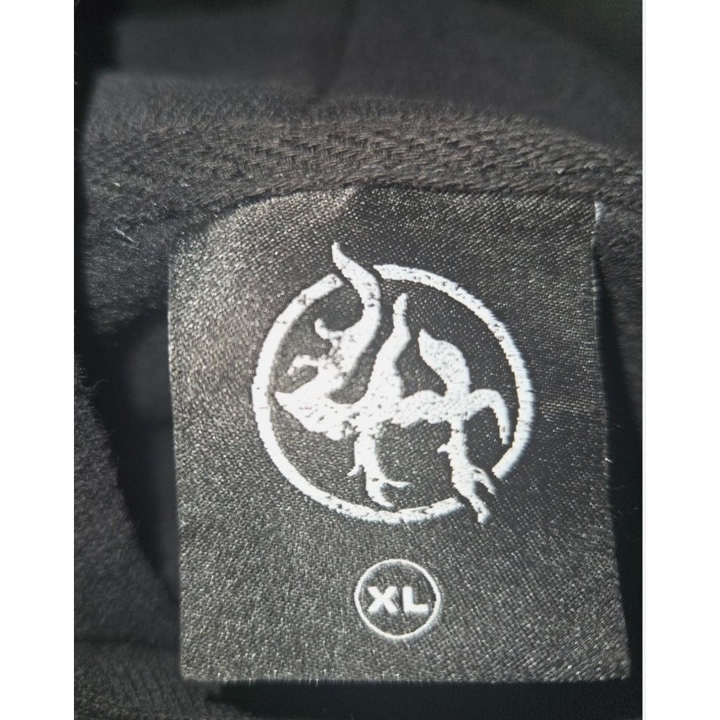 Lost hills Lost Hills Electric Skull Black Heavyweight Hoodie [Size XL] Size US XL / EU 56 / 4 - 4 Thumbnail