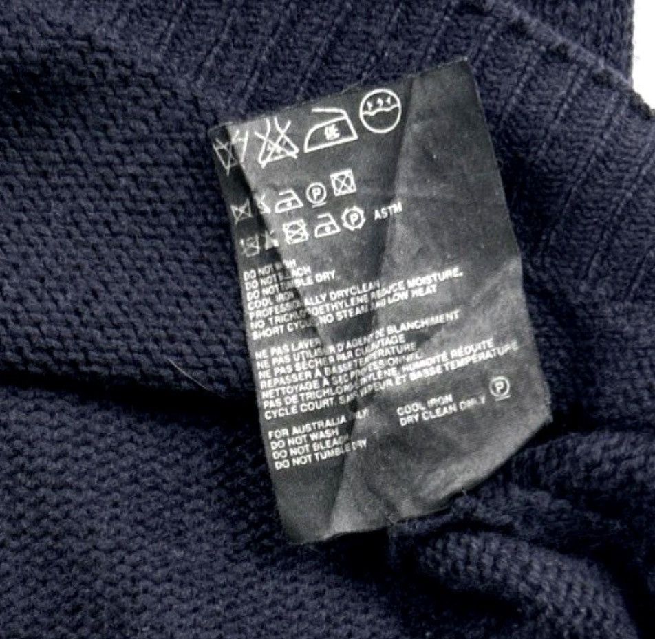 Prada Prada 100% Cashmere Navy Blue Sweater 52 XL Made in Italy Size US XL / EU 56 / 4 - 12 Thumbnail