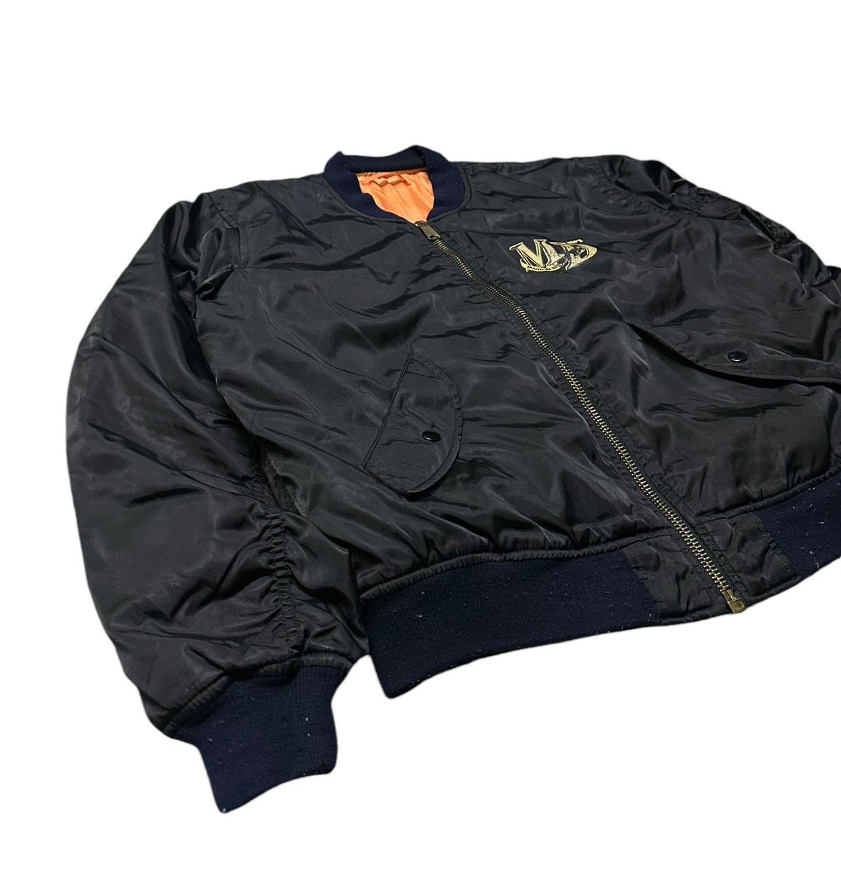 Japanese Brand Super hop magnum dry reversible bomber jacket Size US L / EU 52-54 / 3 - 4 Thumbnail