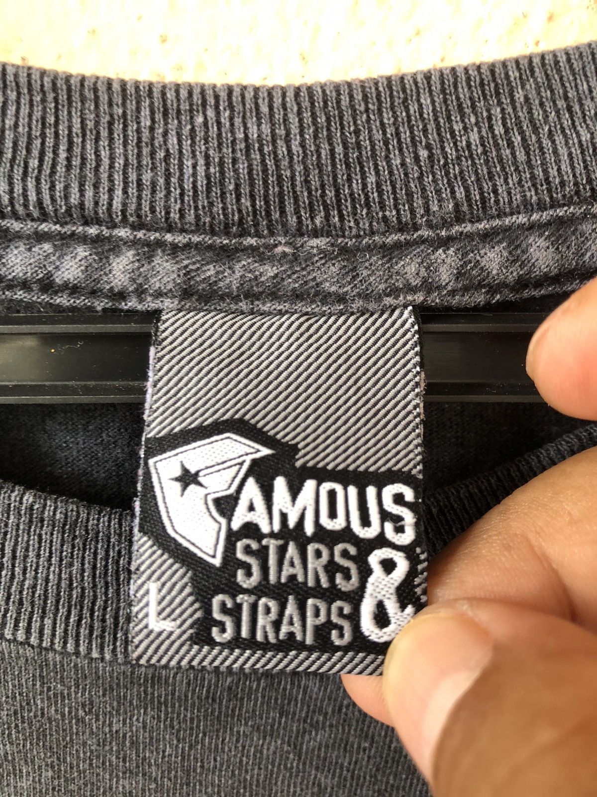 Famous Stars And Straps Vintage FAMOUS Metallica Parody Rare Streetwear Tee Size US L / EU 52-54 / 3 - 6 Thumbnail