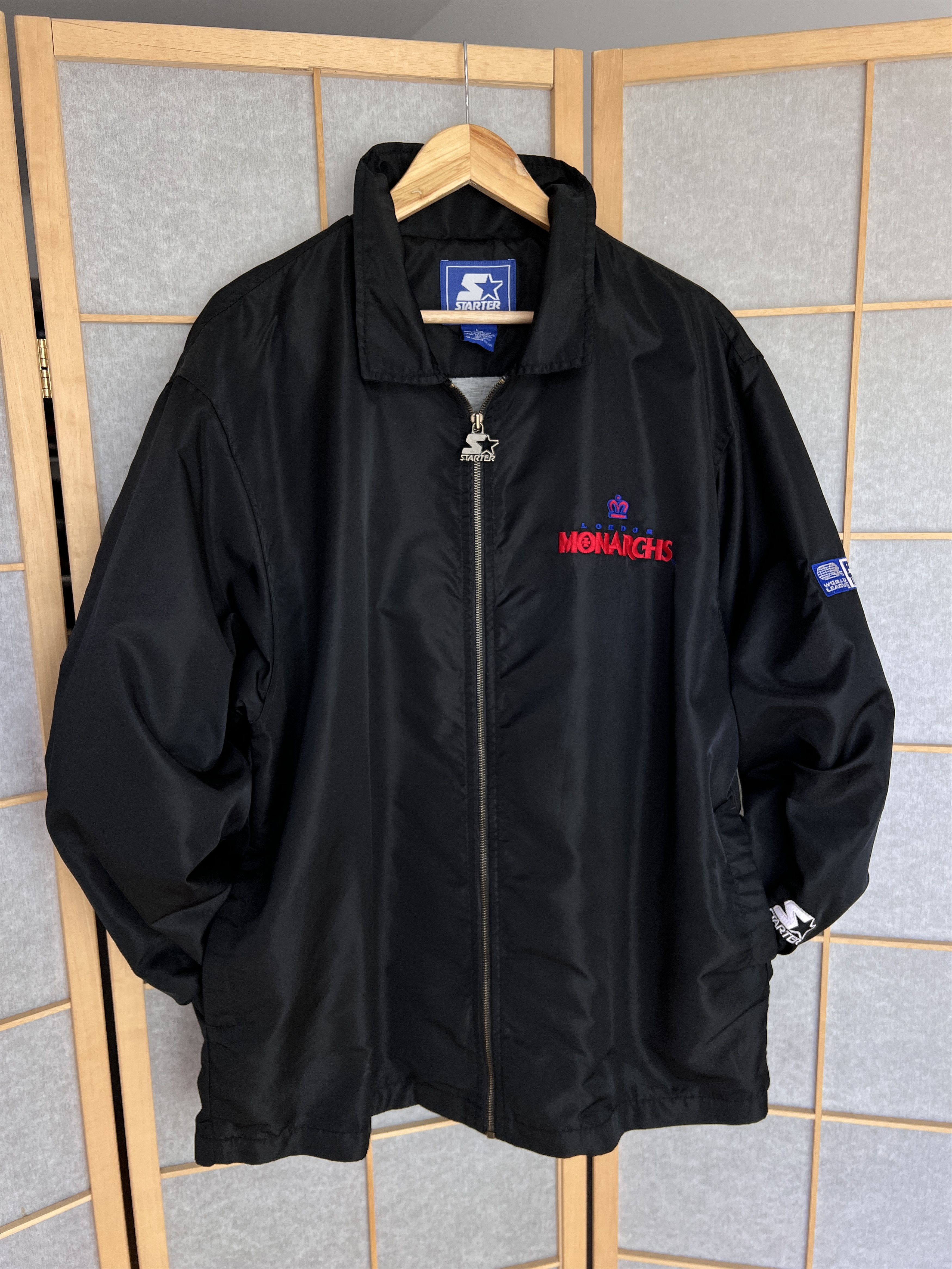 Starter Archive 1995 Starter Monarchs London vintage jacket NFL rare Size US L / EU 52-54 / 3 - 2 Thumbnail