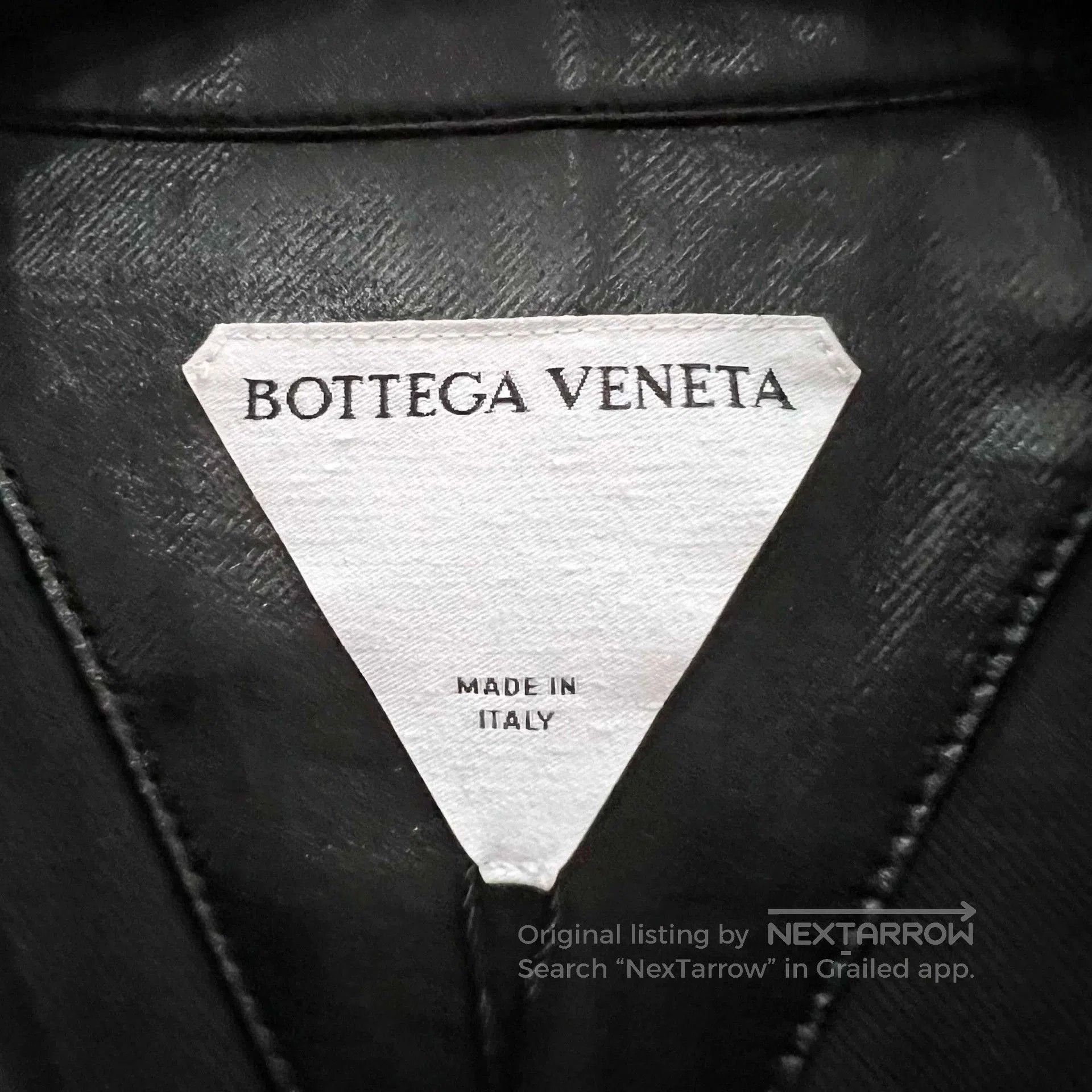 Bottega Veneta Bottega Veneta Black Full Leather Coat. Size US L / EU 52-54 / 3 - 2 Thumbnail