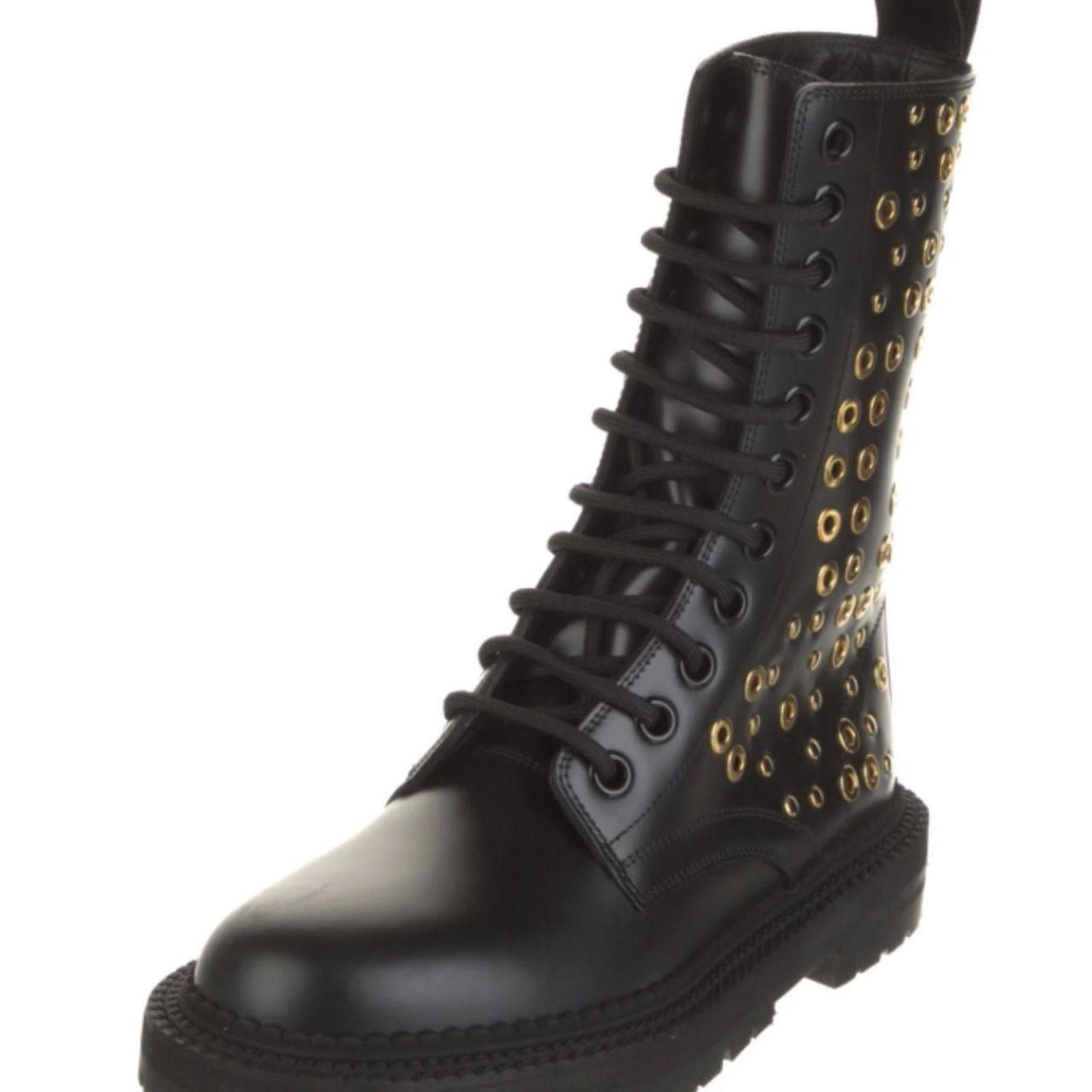 Burberry Iconic Burberry combat boots, size 6.5. Size US 6.5 / IT 36.5 - 2 Thumbnail