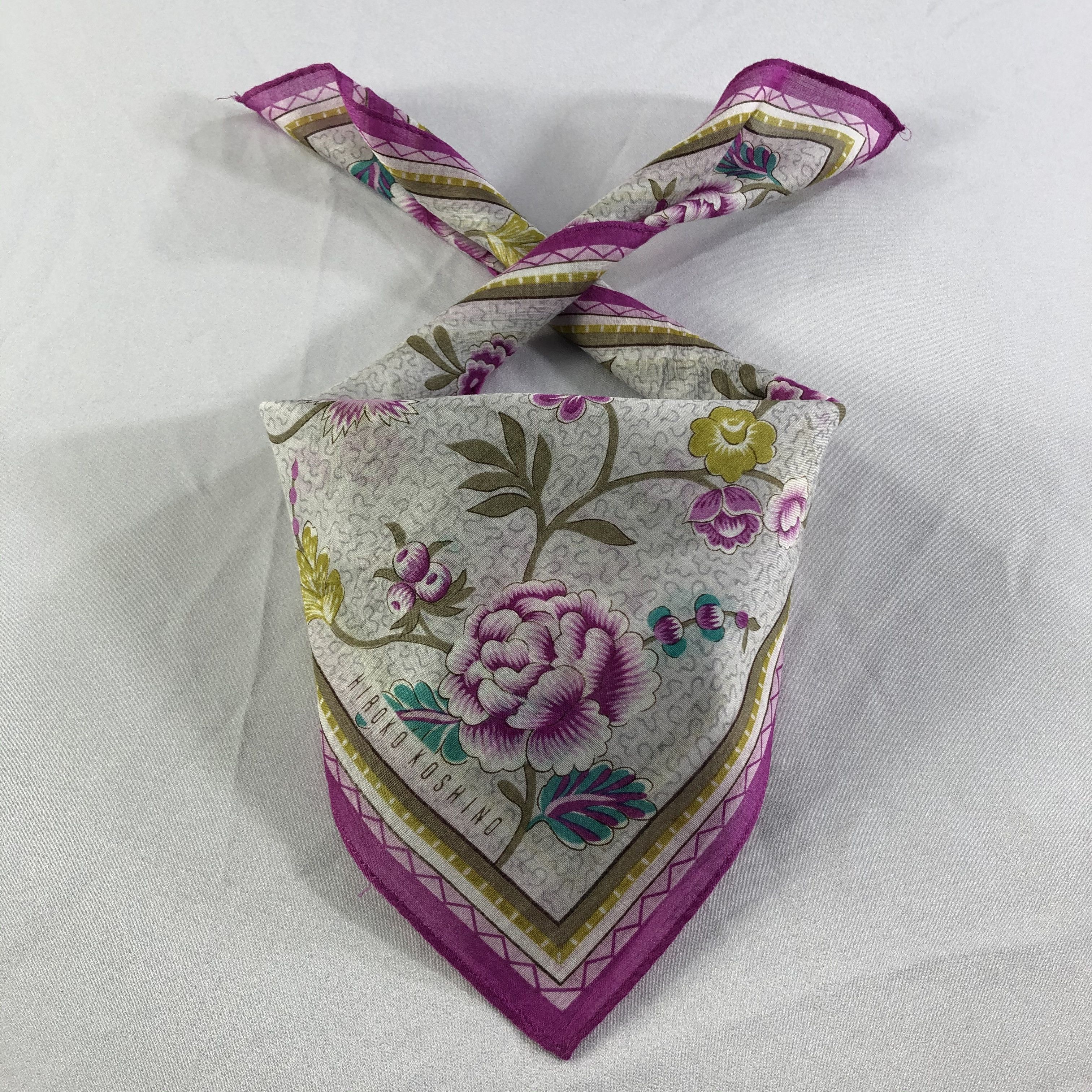 Hiroko Koshino Handkerchief / Neckerchief / Bandana
