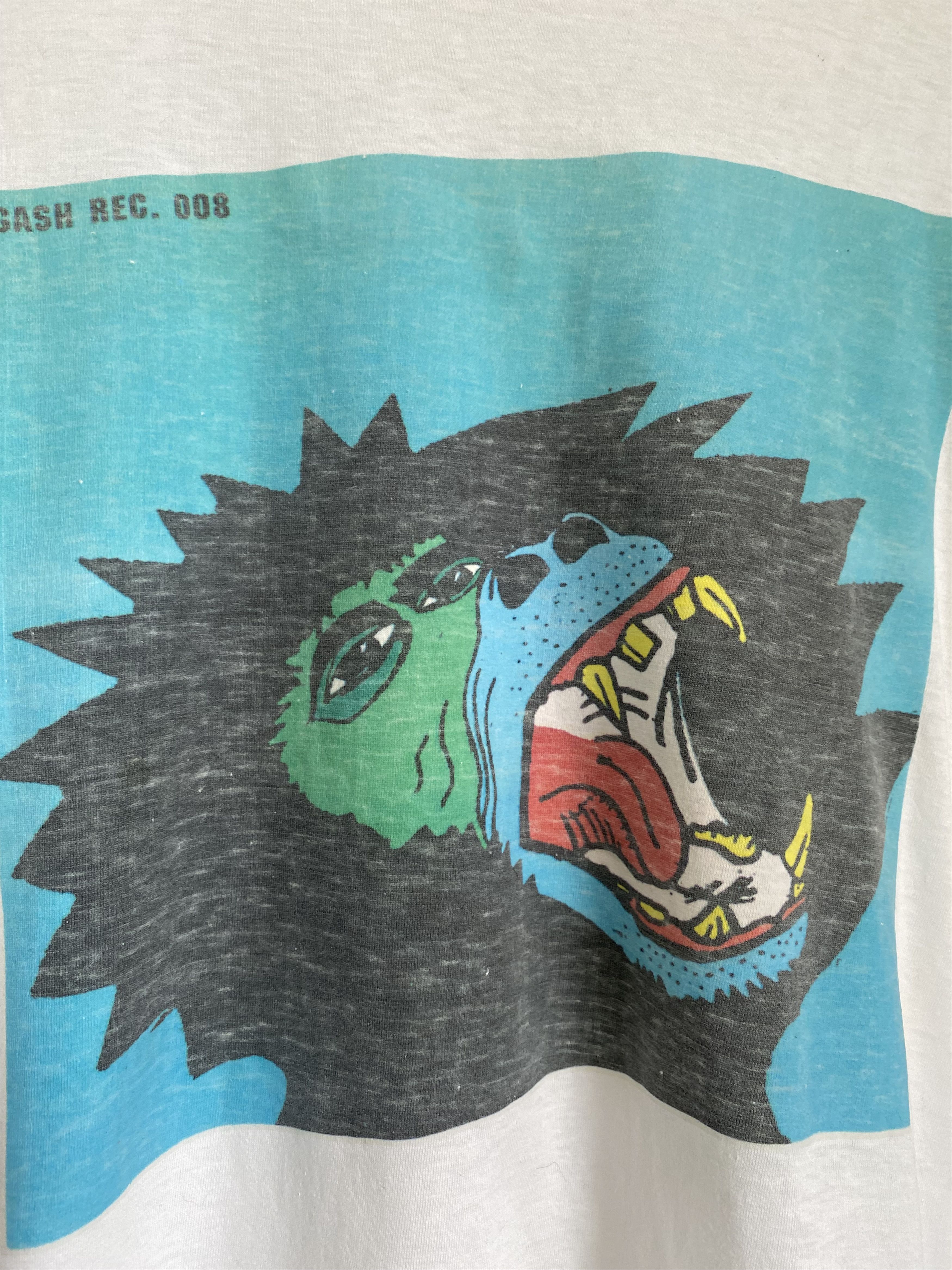 Band Tees × Vintage Vintage 90s Gash records mark gamble house music t-shirt Size US L / EU 52-54 / 3 - 2 Thumbnail