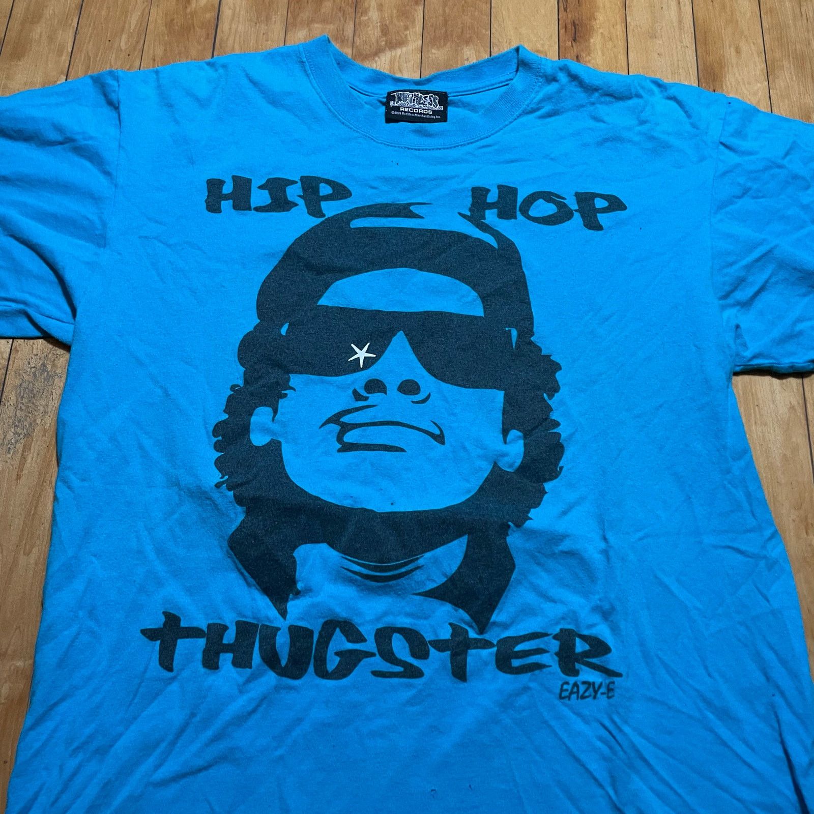 Vintage 2006 Easy E Rap Tee size L Anvil Blue Graphic t shirt Size US L / EU 52-54 / 3 - 2 Thumbnail