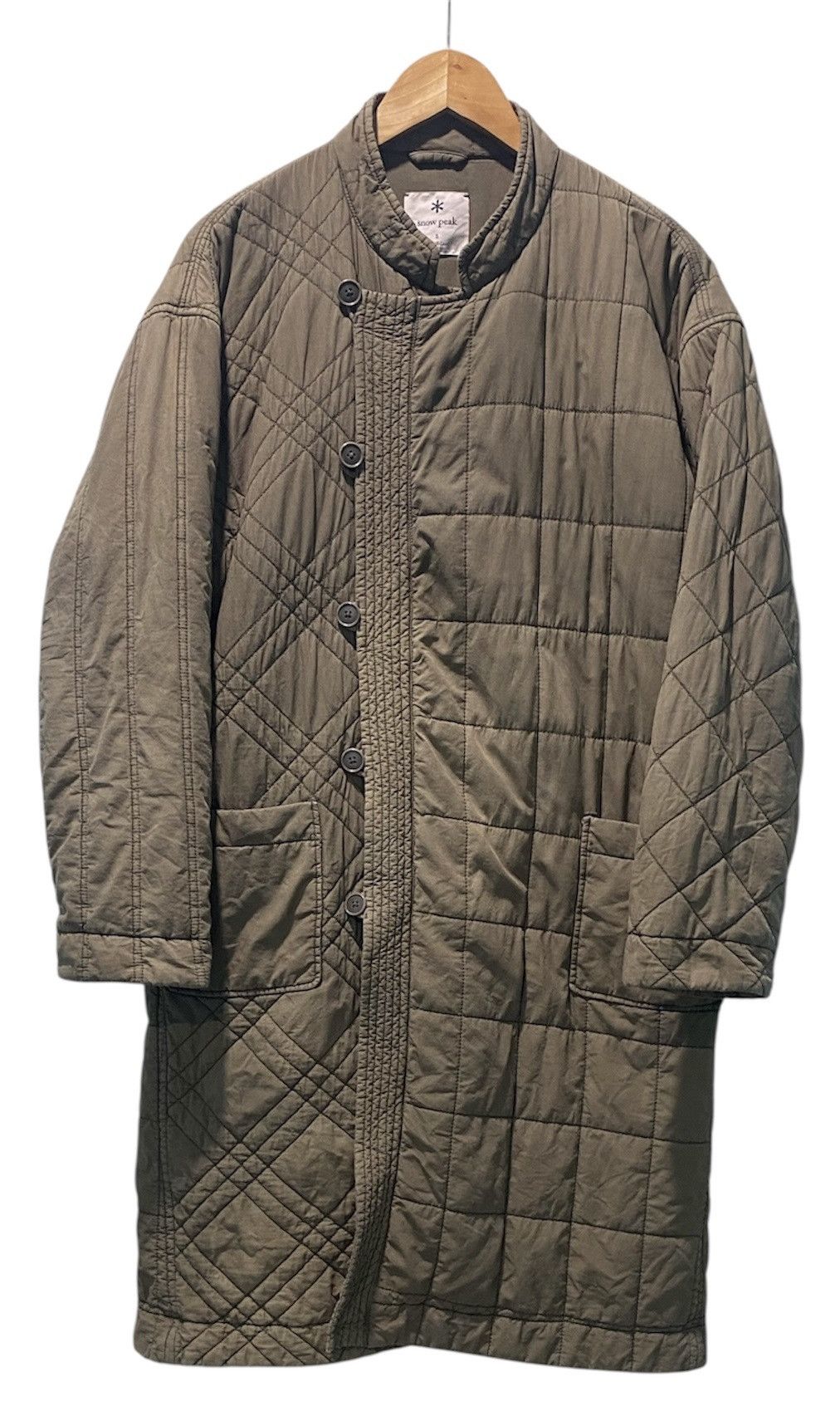 Snow Peak Snow Peak Upcycled Cotton Quilted Coat Traditional Japanese Size US S / EU 44-46 / 1 - 1 Thumbnail