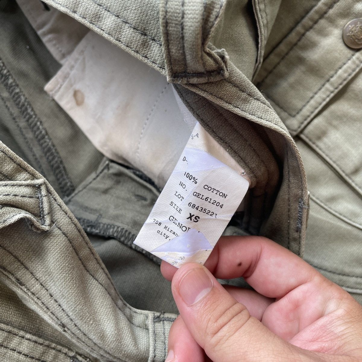 Japanese Brand Vintage Genoese Japan Faded Cargo Tactical Jogger Pants RARE Size US 28 / EU 44 - 9 Thumbnail