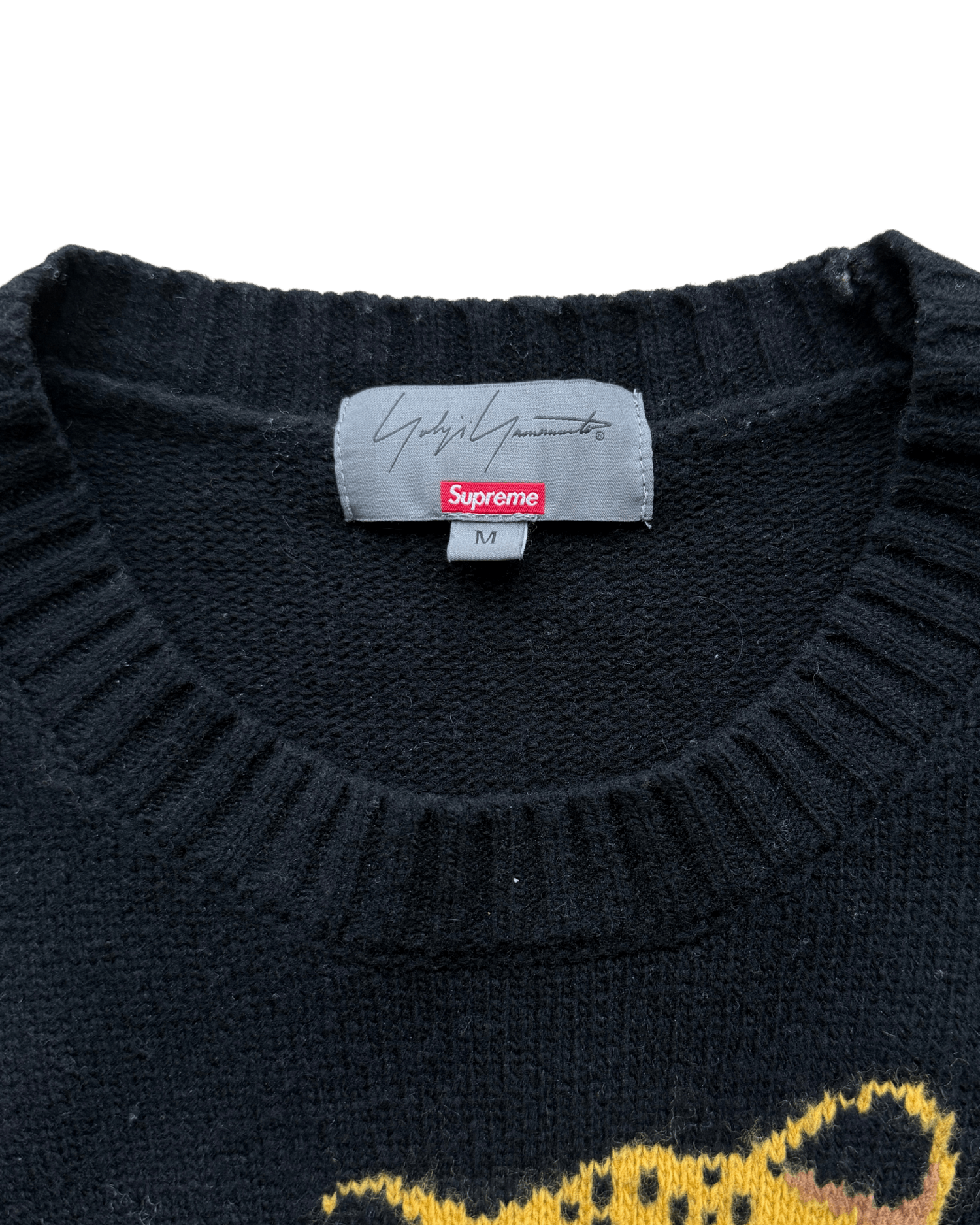 Supreme × Yohji Yamamoto Supreme x Yohji Yamamoto Tekken King Knit Sweater Size US M / EU 48-50 / 2 - 6 Thumbnail