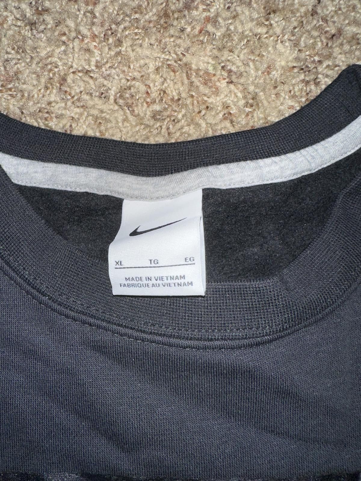 Nike Nike Court Fleece Pullover Long Sleeve Black Tennis Sweatshirt Size US XL / EU 56 / 4 - 3 Thumbnail