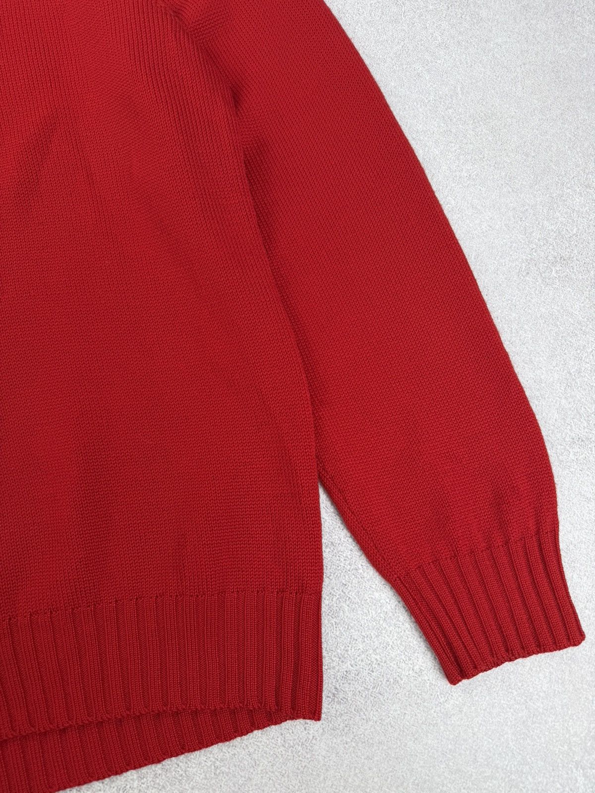 Gran Sasso Gran Sasso Wool 1/4 Zip knit Sweater Men’s Size 54 Size US L / EU 52-54 / 3 - 2 Thumbnail