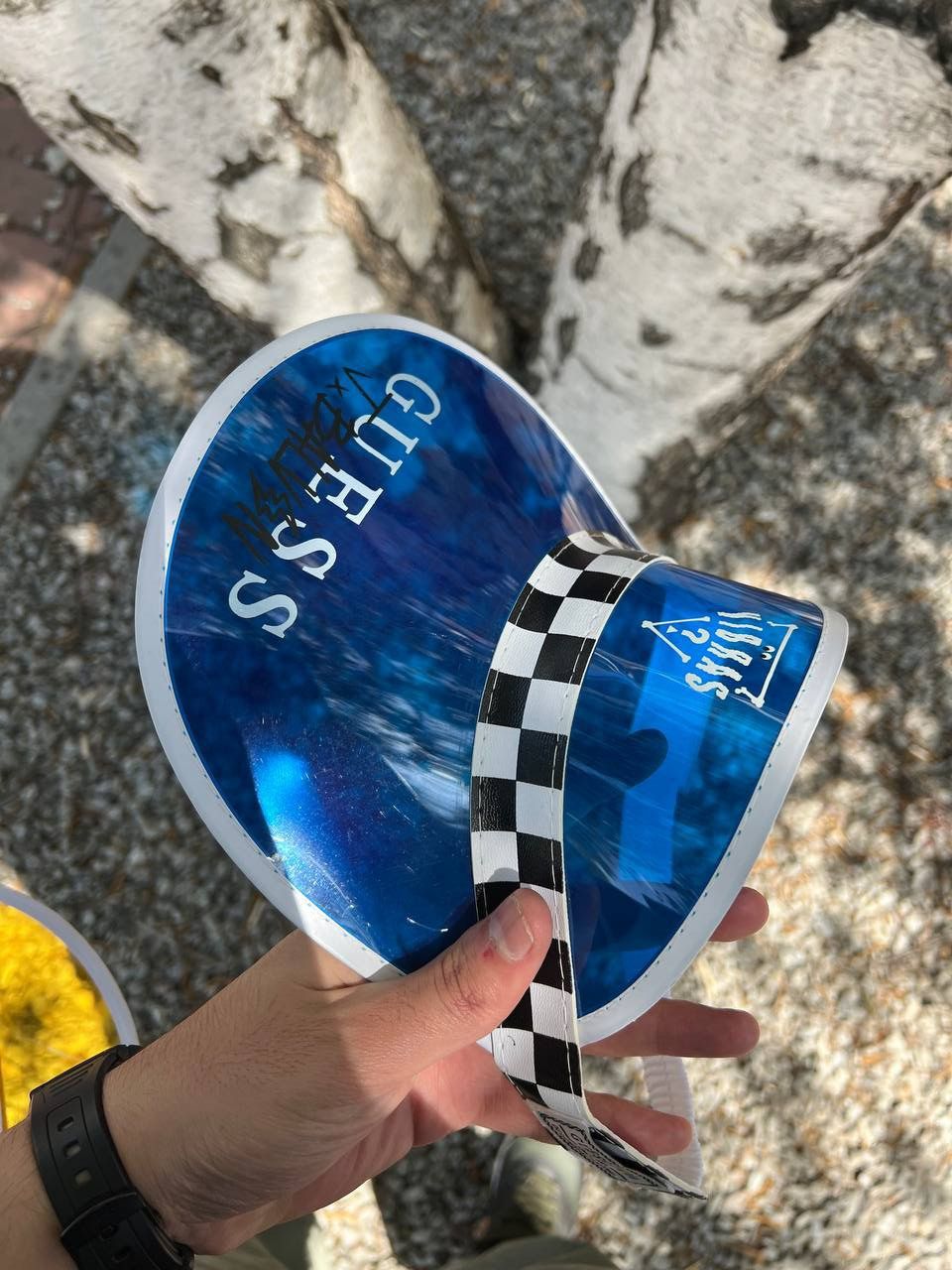 Guess × J Balvin VERY RARE GUESS J BALVIN DESIGNER CAP JAPAN STYLE Y2K 90s Size ONE SIZE - 2 Thumbnail