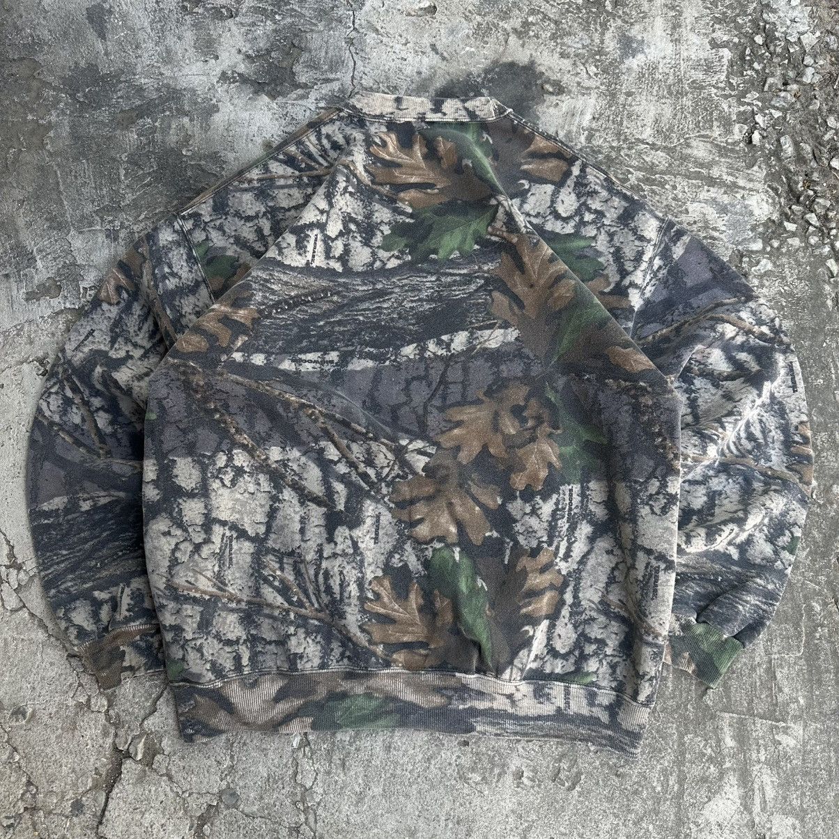 Jerzees × Realtree Rare! Crazy Vintage Carhartt Style Realtree Camo Sweatshirt Size US XL / EU 56 / 4 - 12 Thumbnail
