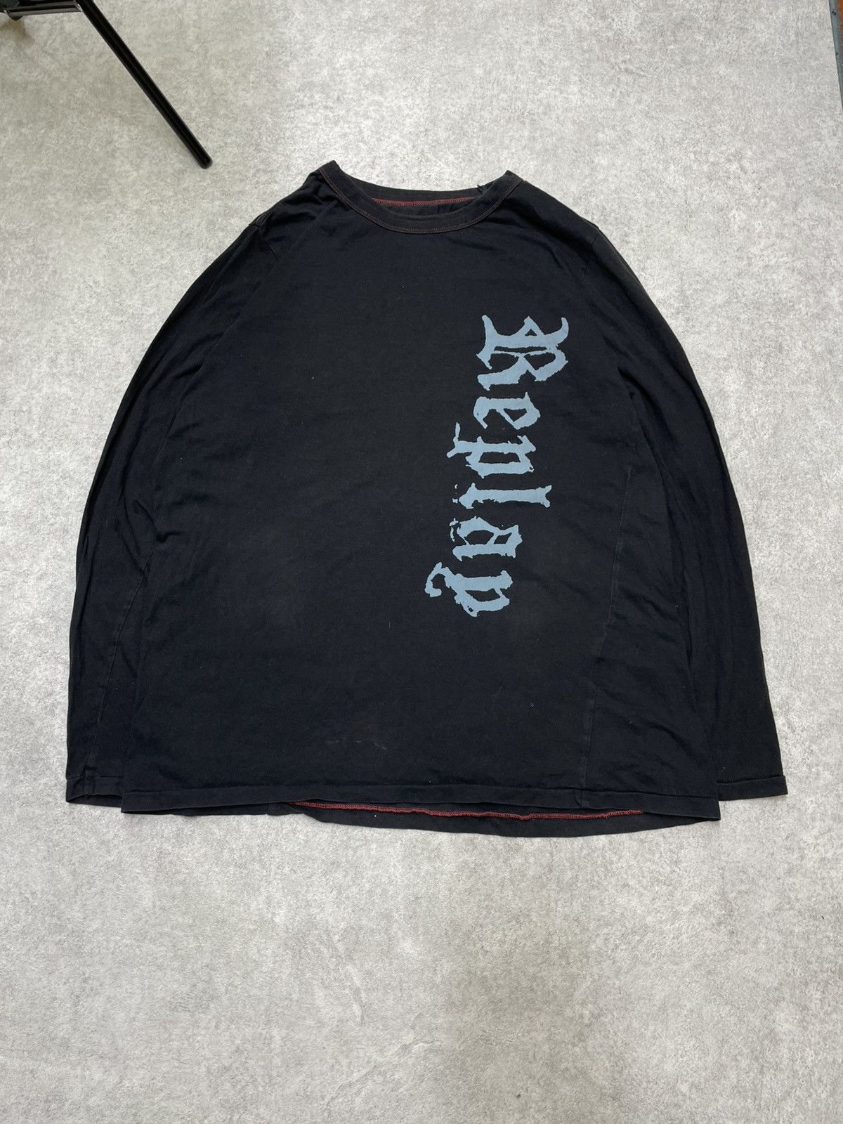 If Six Was Nine × Japanese Brand × Le Grande Bleu (L.G.B.) Replay Romance In Pure LGB Spirit Asymmetric Dramatic Flared Size US L / EU 52-54 / 3 - 4 Thumbnail