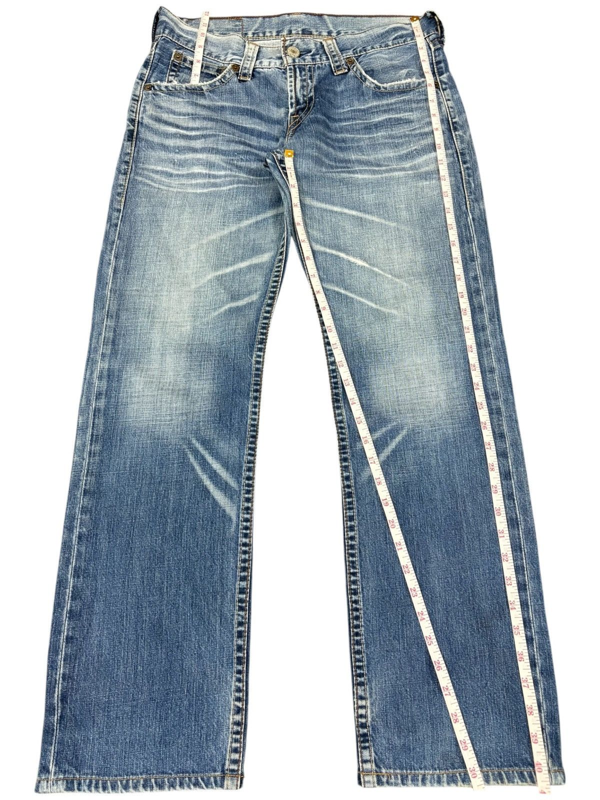 Levi's Vintage 90s Levis 502 Faded Wash Loose Jeans Size US 34 / EU 50 - 11 Thumbnail
