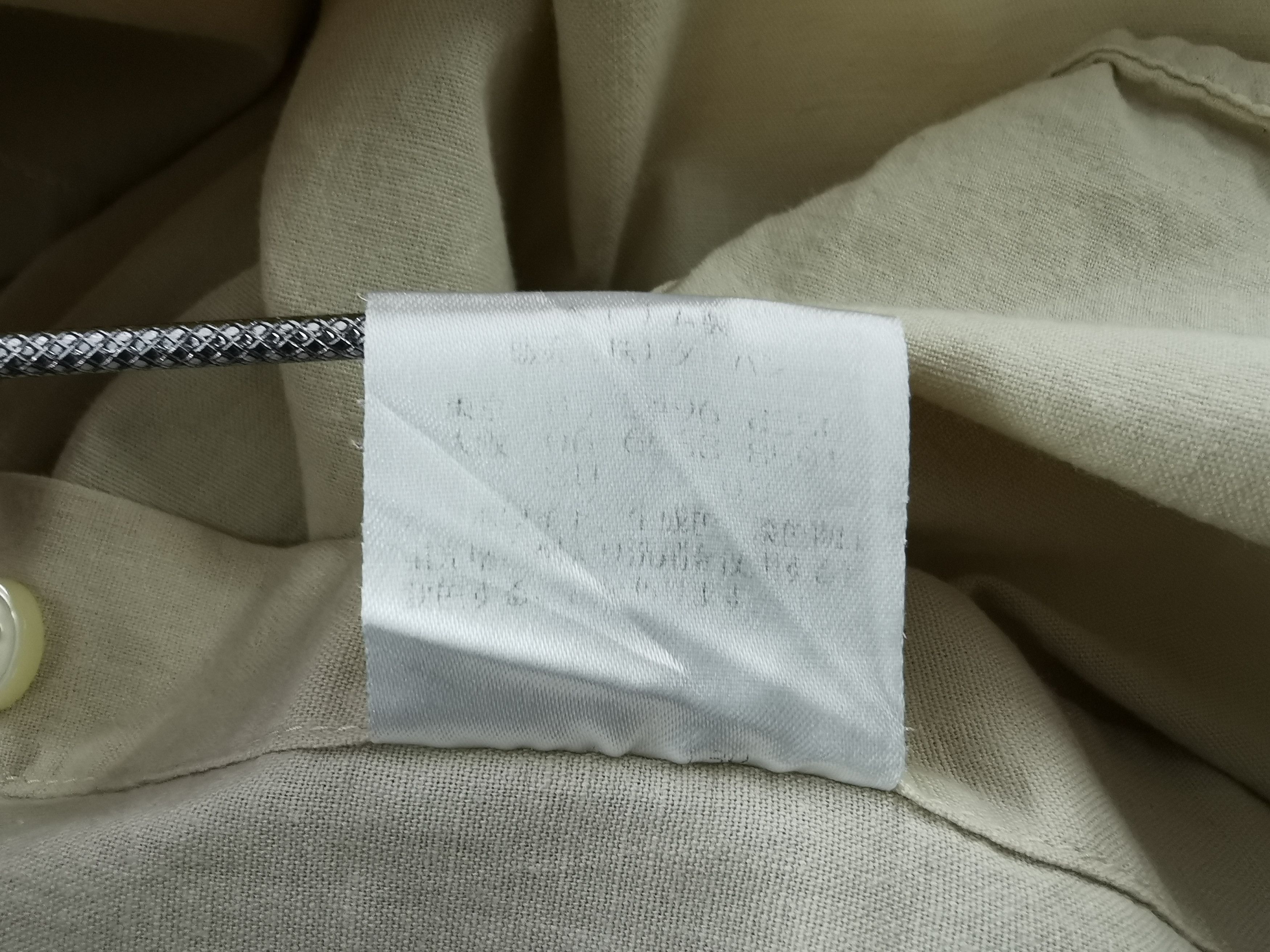 Yohji Yamamoto Vintage AAR Yohji Yamamoto Button Down Shirt Size M Size US M / EU 48-50 / 2 - 7 Thumbnail