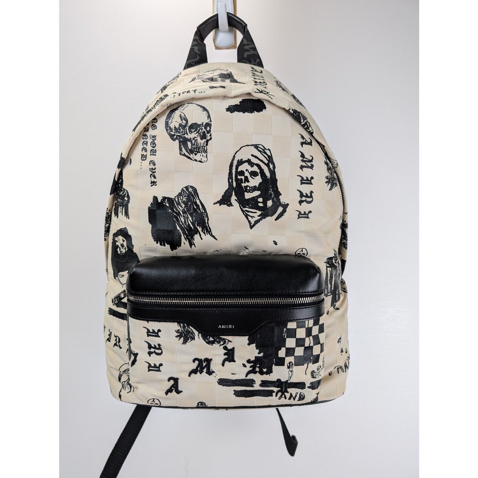Amiri o1rshd1 Size: OS / Wes Lang Sketch Print Backpack Alabaster Size ONE SIZE - 4 Thumbnail