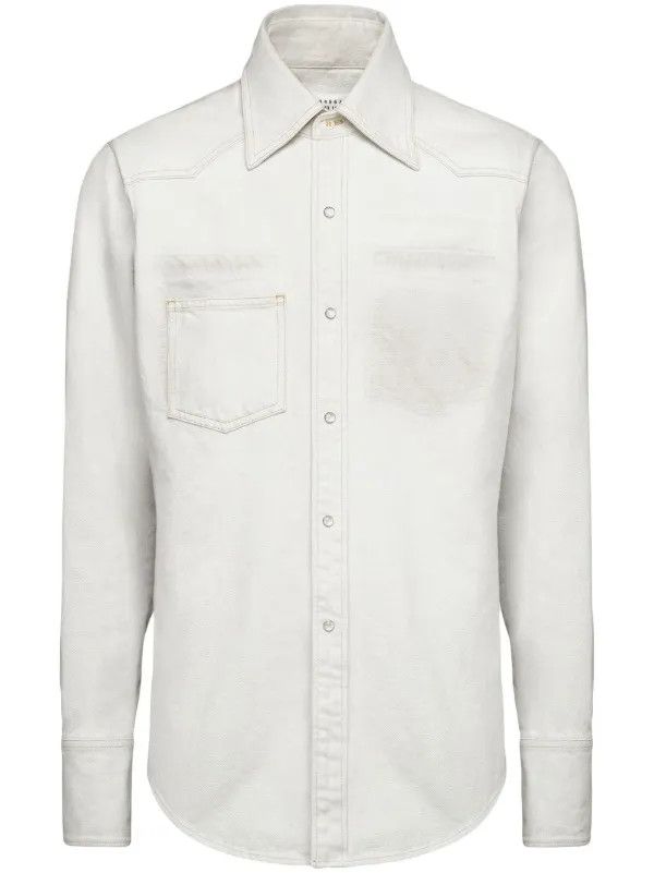 Maison Margiela Maison Margiela Denim Jacket Size US M / EU 48-50 / 2 - 1 Thumbnail