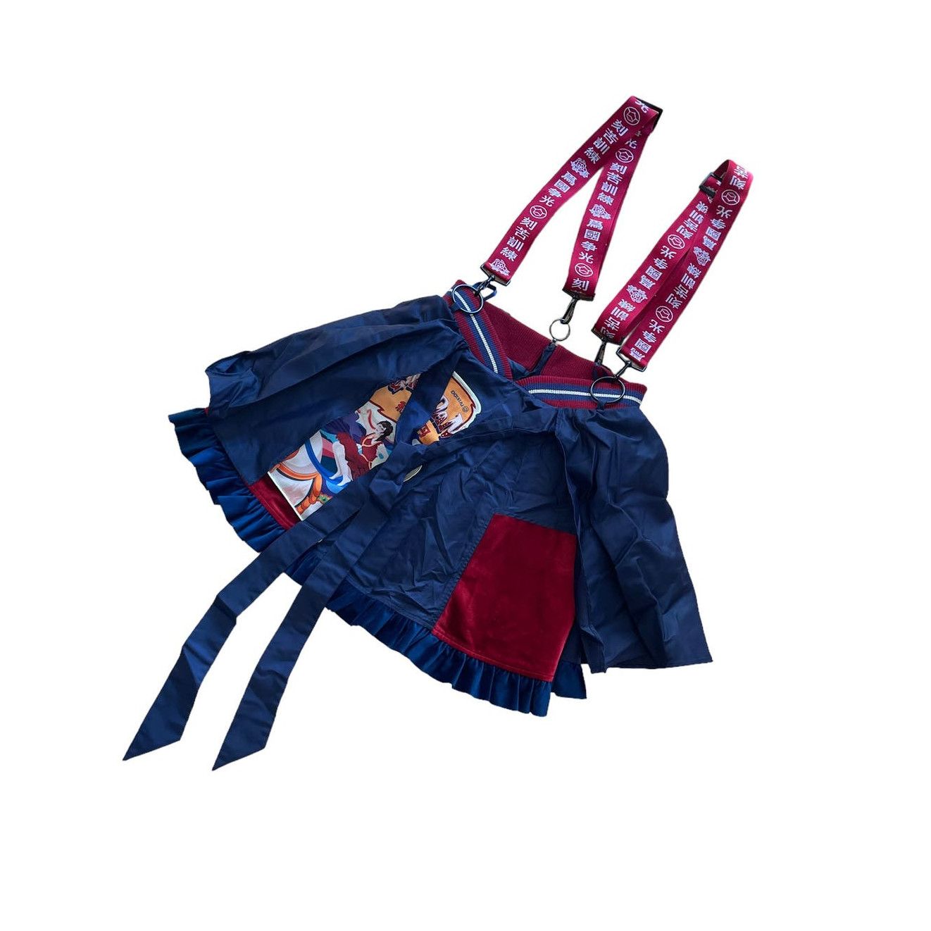 image of Blue Japanese Skirt (S) – Baixiju By Mukzin, Women's (Size 26)