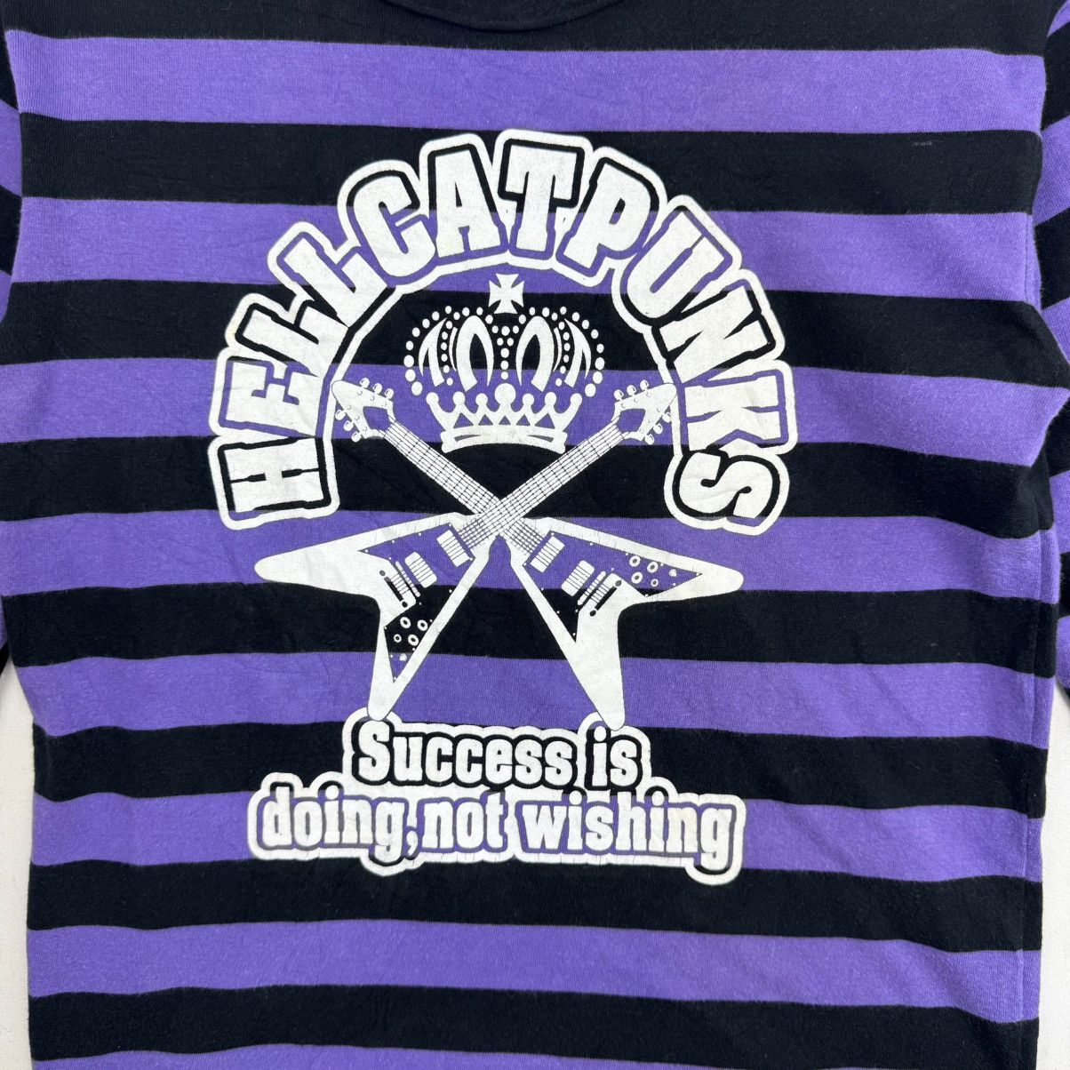 Japanese Brand HellcatPunks Seditionaries Border Stripe Shirts Size S / US 4 / IT 40 - 2 Thumbnail