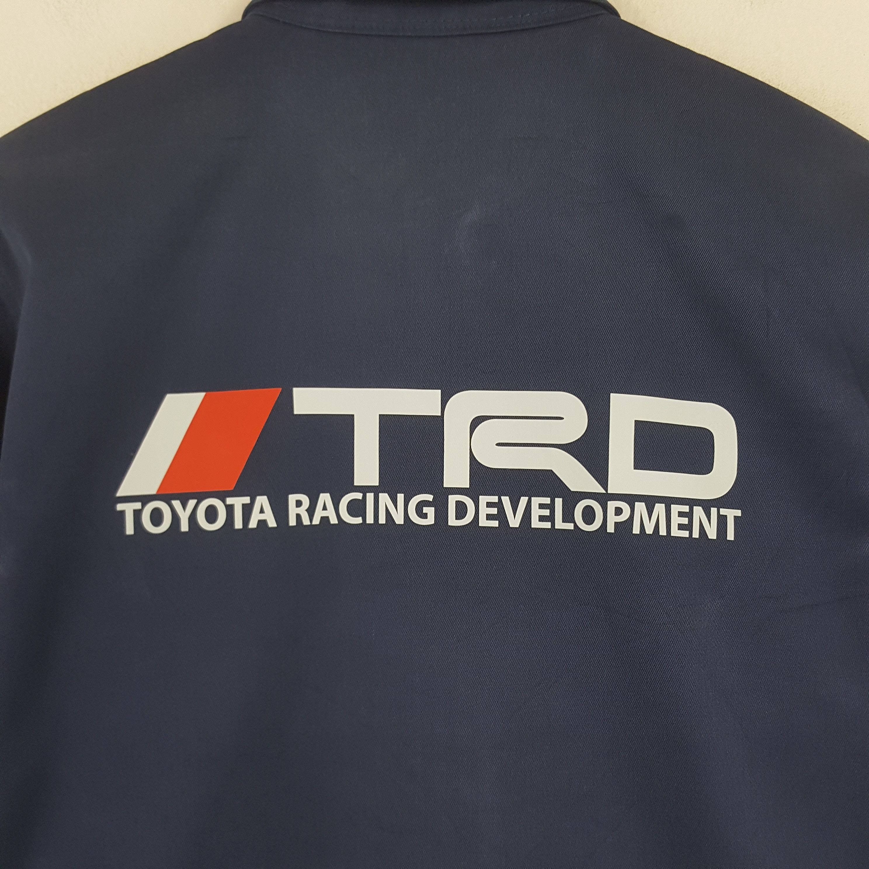Japanese Brand × Vintage Vintage Toyota Development Racing Custom Sport Jacket Size US S / EU 44-46 / 1 - 2 Thumbnail