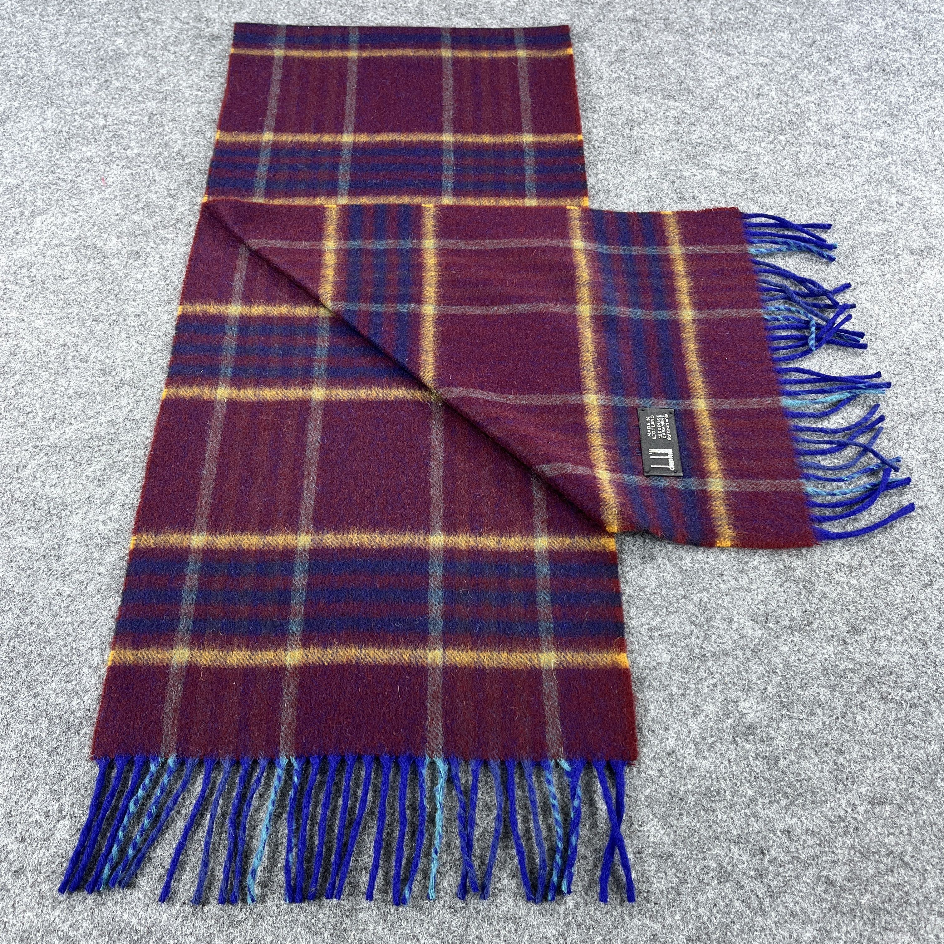 Alfred Dunhill Vintage Dunhill Scarf / Muffler / Neckwear T1235 Size ONE SIZE - 3 Thumbnail
