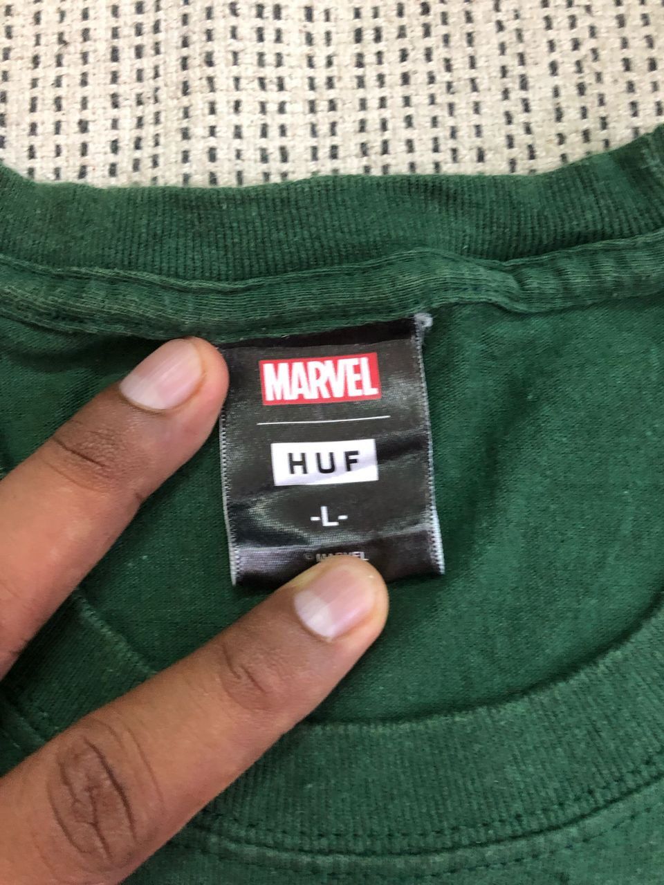 Huf × Marvel Comics HUF x Marvel Hulk Destroys action Tee Size US L / EU 52-54 / 3 - 4 Thumbnail