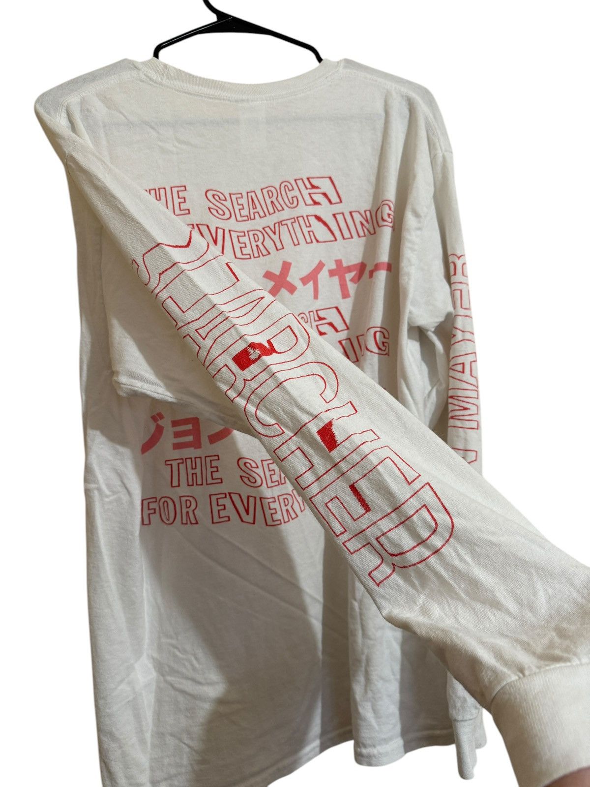 Band Tees × John Mayer 2017 John Mayer Search For Everything Long sleeve Size US L / EU 52-54 / 3 - 3 Thumbnail