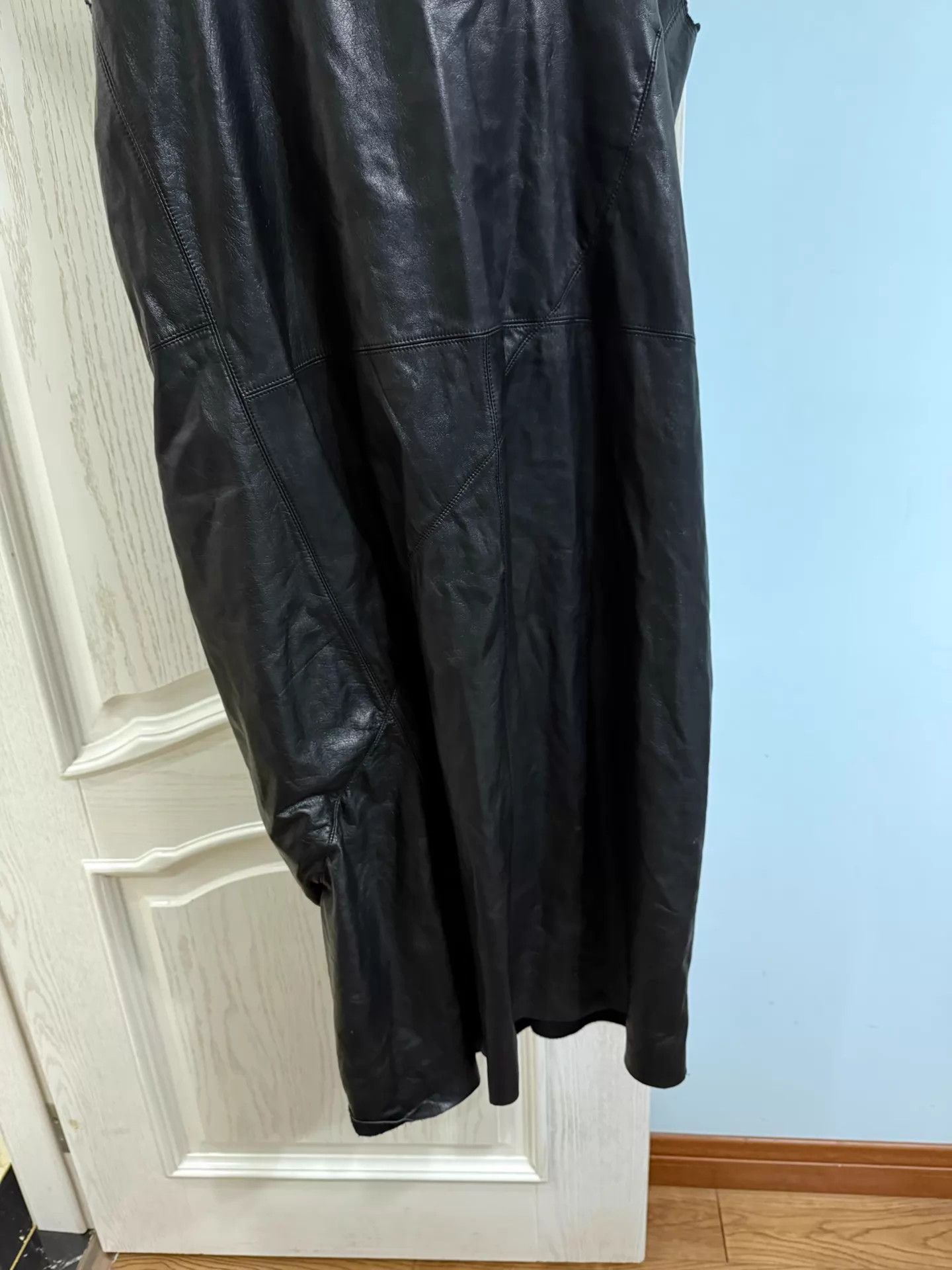 CDG by Comme des Garcons CDG Junya Watanabe Double Layer Leather Dress w/ Lining Size S / US 4 / IT 40 - 4 Thumbnail