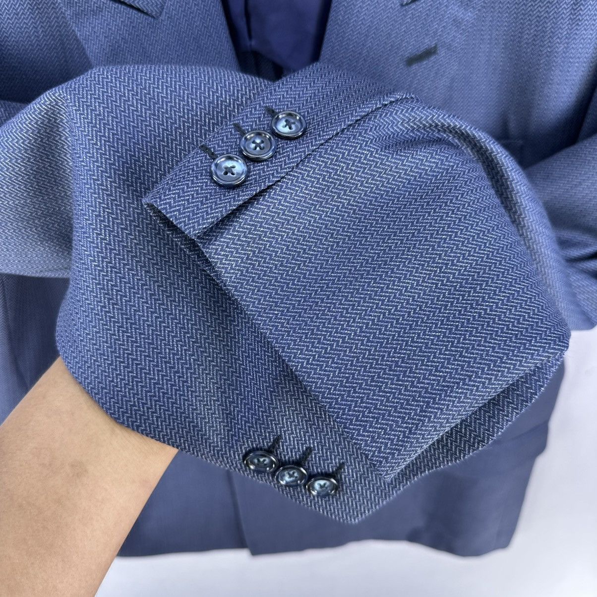 Givenchy Vintage Givenchy Pines Tailor Double Breasted Blazer Coat Size US XL / EU 56 / 4 - 12 Thumbnail