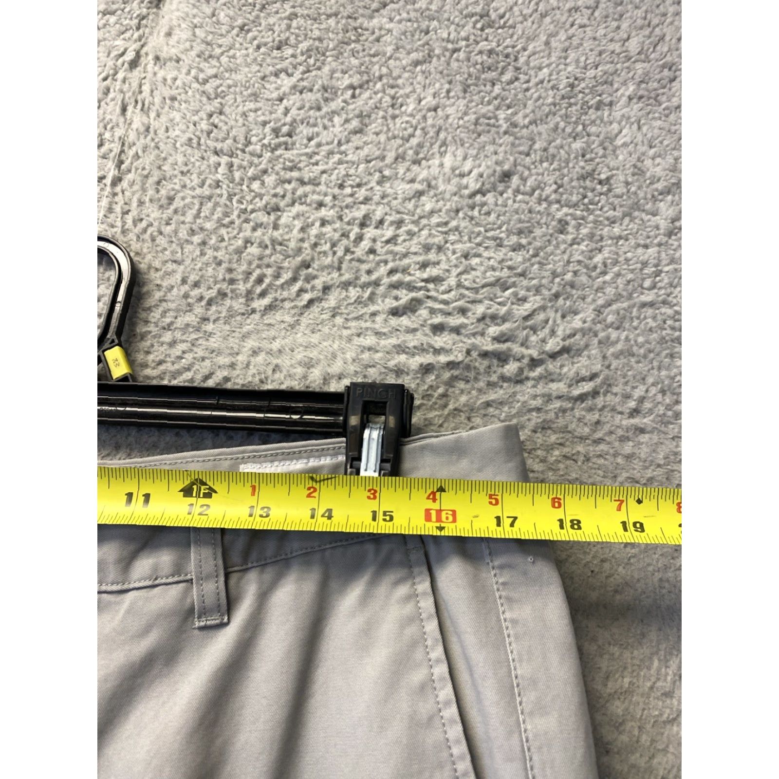 Bonobos Bonobos Mens Chino Pants Slim 35x34 Gray Cotton /0622 Chino Pants Mens Regular Slim Gray Cotton Men’s 35 34 Size US 35 - 3 Thumbnail