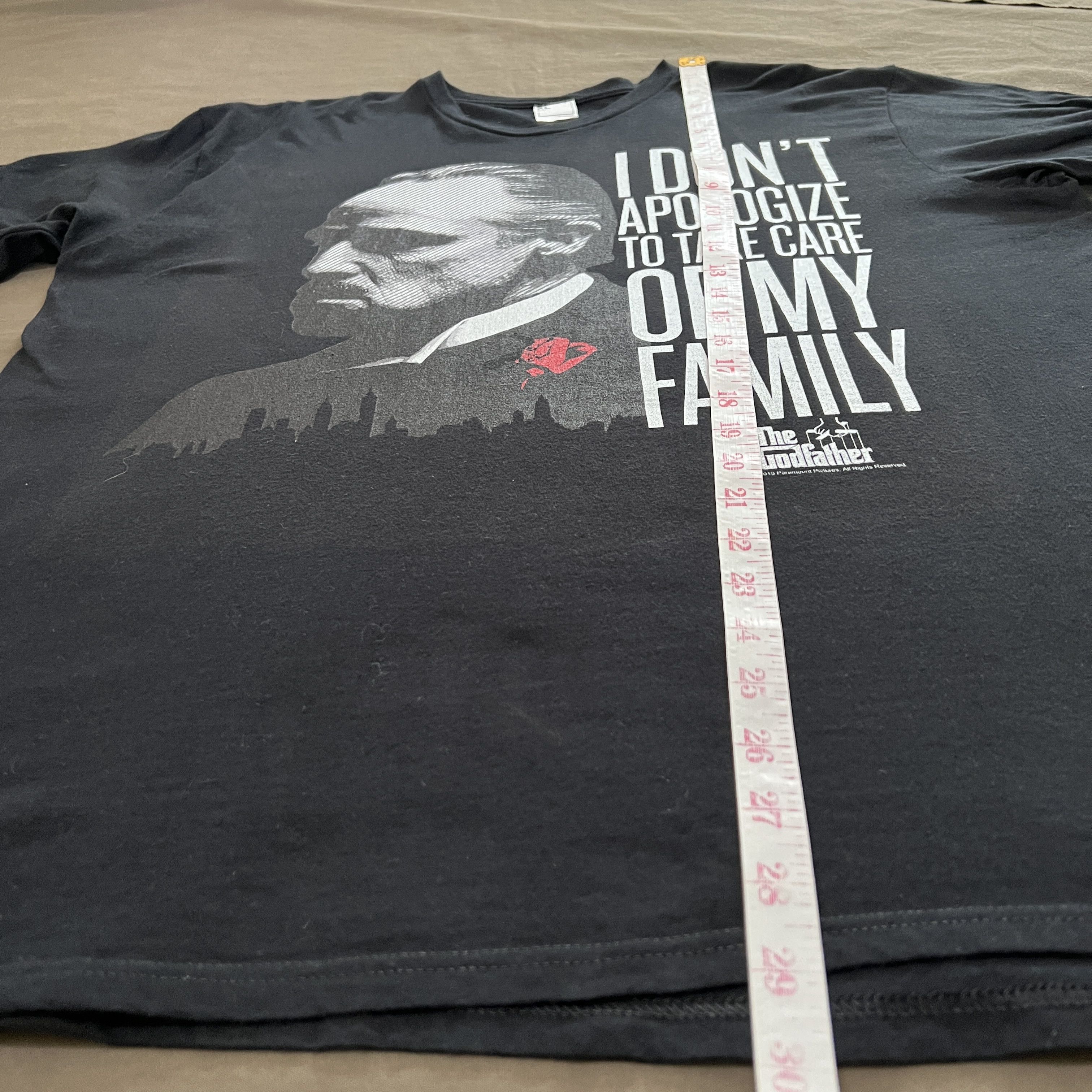Vintage Y2K The GodFather Paramount Pictures Movie Promo Tee Size US XL / EU 56 / 4 - 7 Thumbnail