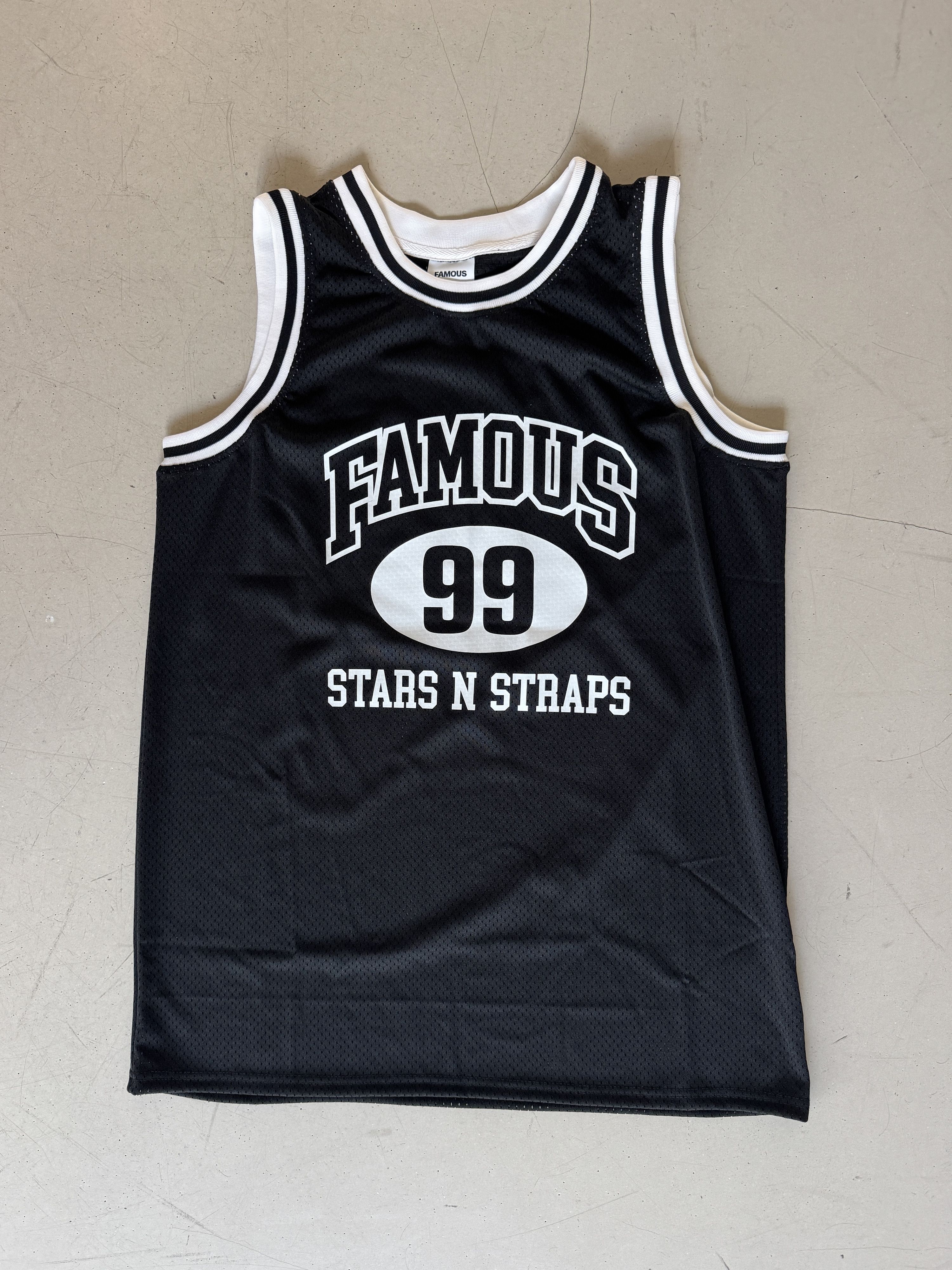 Famous Stars And Straps Throwback Basketball Jersey Size US M / EU 48-50 / 2 - 1 Thumbnail