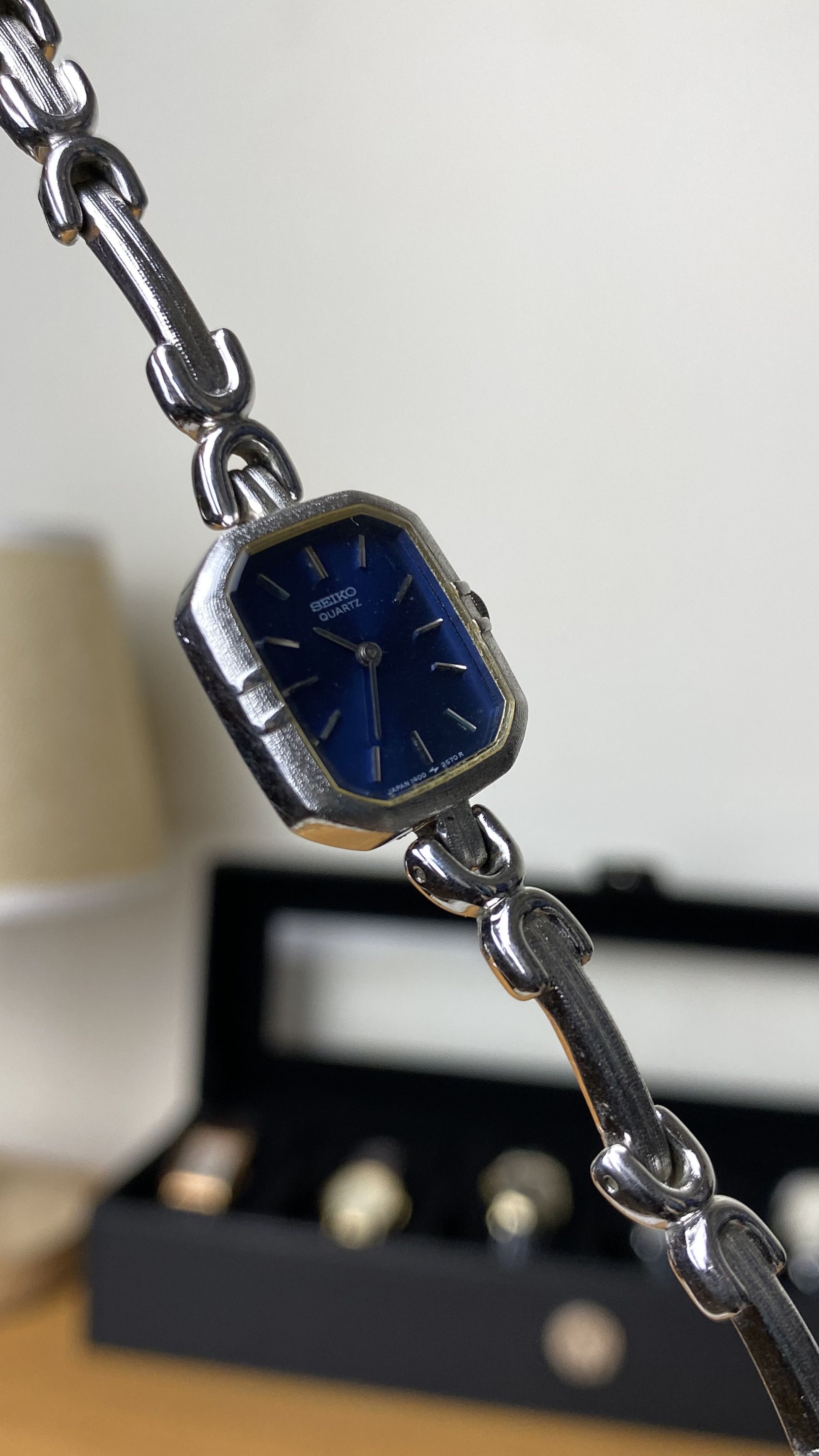 Seiko × Vintage 💥Vintage 80's Seiko Sunburst Blue Size ONE SIZE - 3 Thumbnail