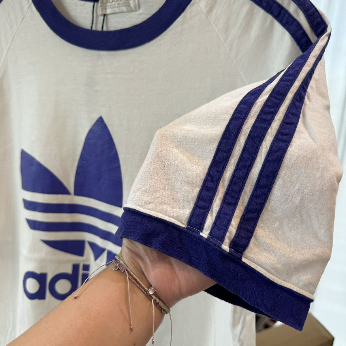 Adidas originals ringer t shirt on sale