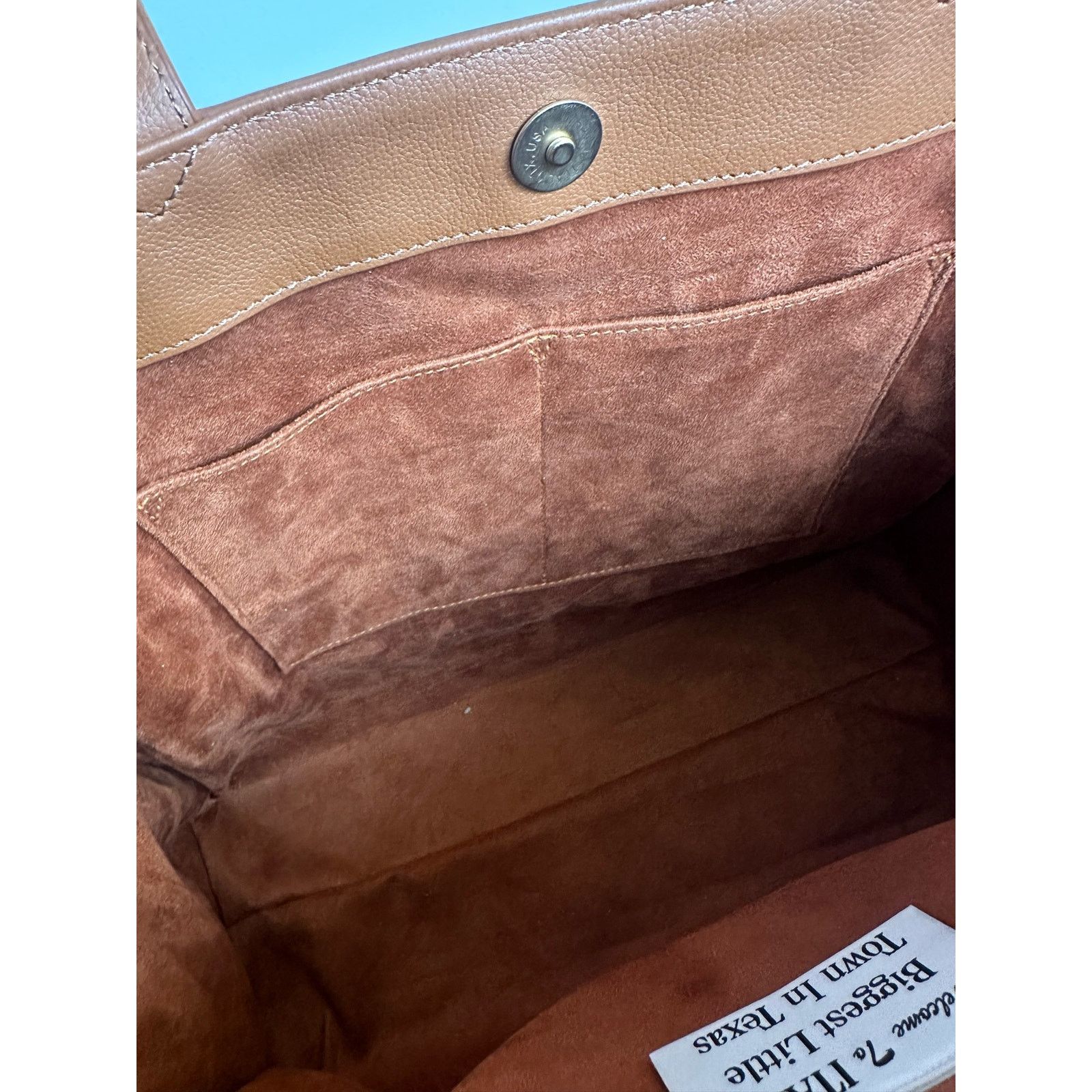 MSCHF RARE! MSCHF Brown Italy Handbag - NEW Size ONE SIZE - 4 Thumbnail