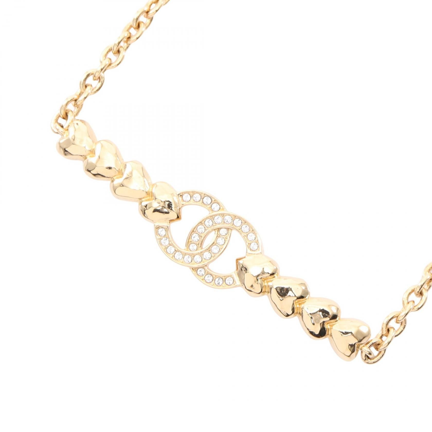 Chanel Chanel Chanel Coco Mark Heart Necklace Metal Necklace DUTY FREE for USA Size ONE SIZE - 1 Thumbnail