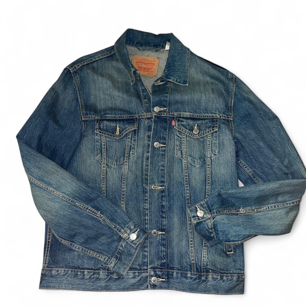 Levi's Vintage Denim Levi’s Jacket Size US L / EU 52-54 / 3 - 1 Thumbnail