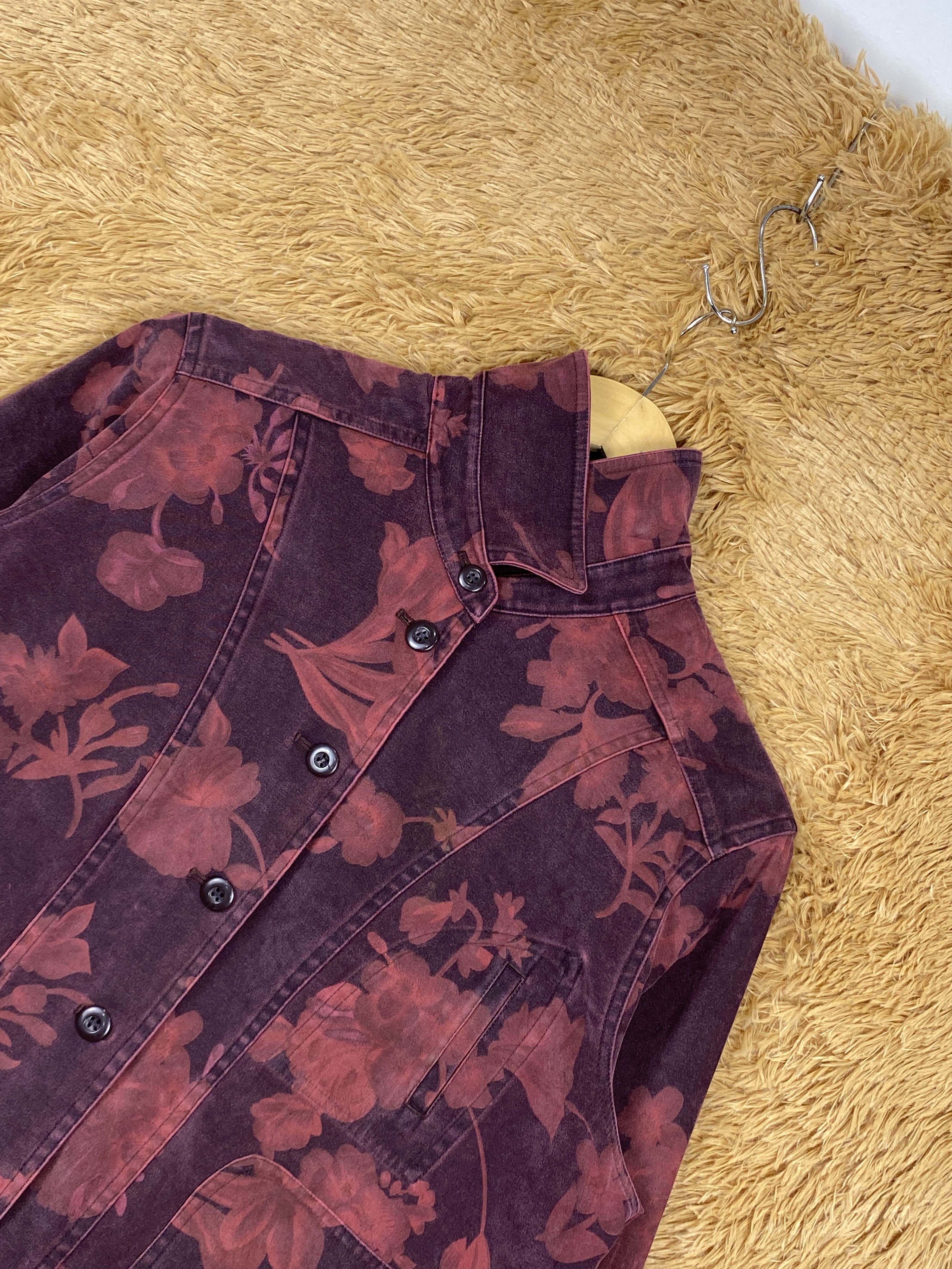 Japanese Brand Vintage Japanese Brand Floral Jacket J1749 Size US L / EU 52-54 / 3 - 2 Thumbnail