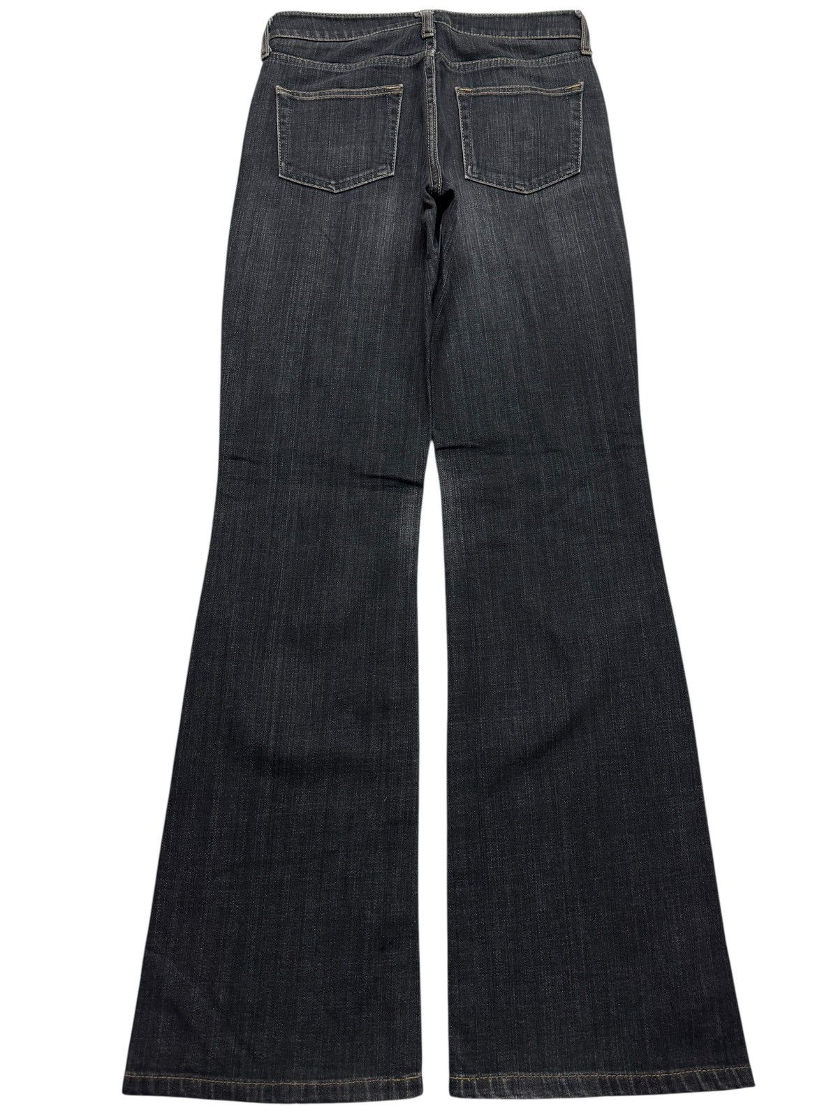 💥FLARED💥VINTAGE UNIQLO MUD WASHED DISTRESSED JEANS