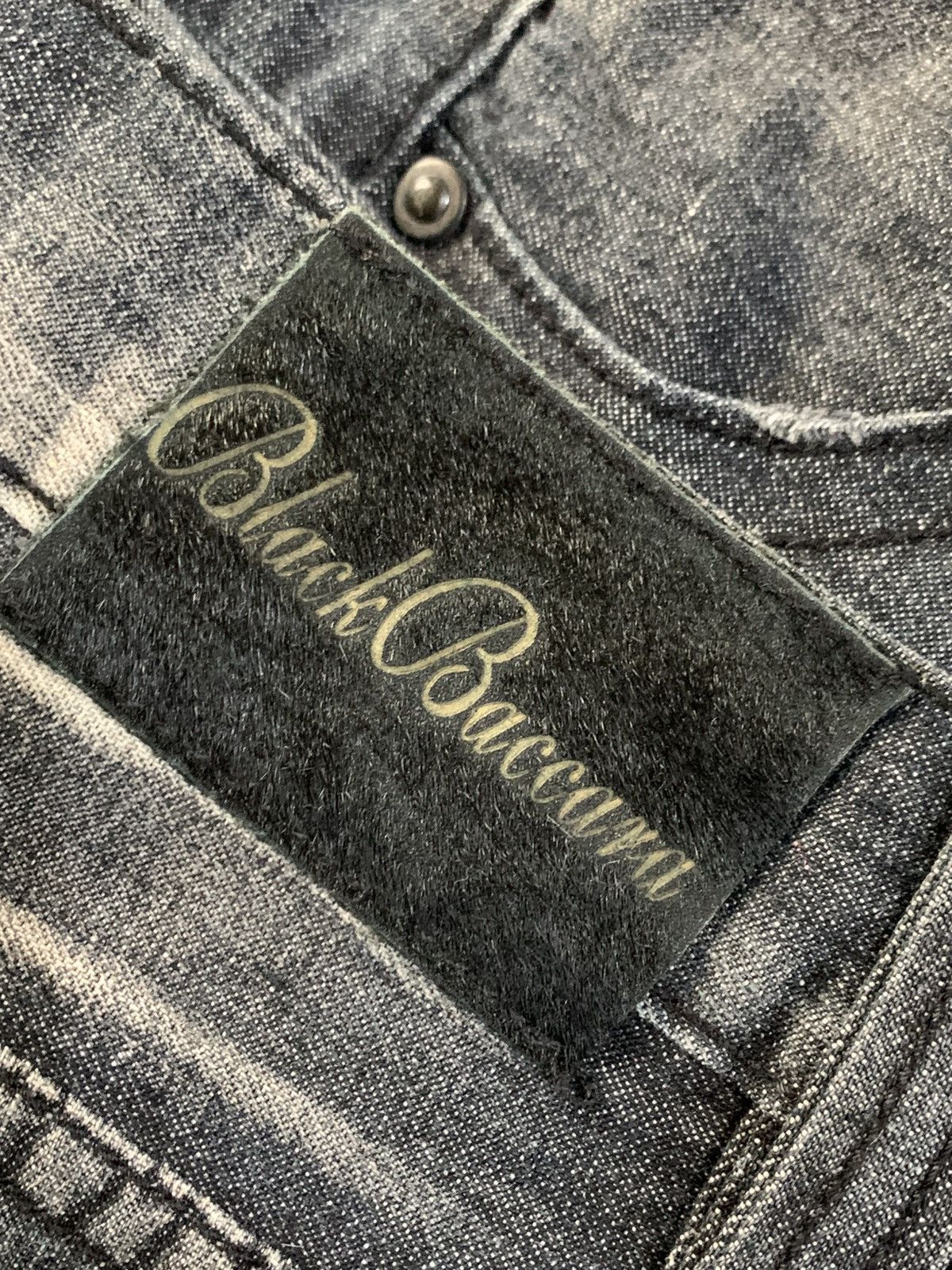 GOSTAR DE FUGA × If Six Was Nine × Japanese Brand Flare laces jeans blackbaccara wash japanese style 30x28 Size US 30 / EU 46 - 6 Thumbnail